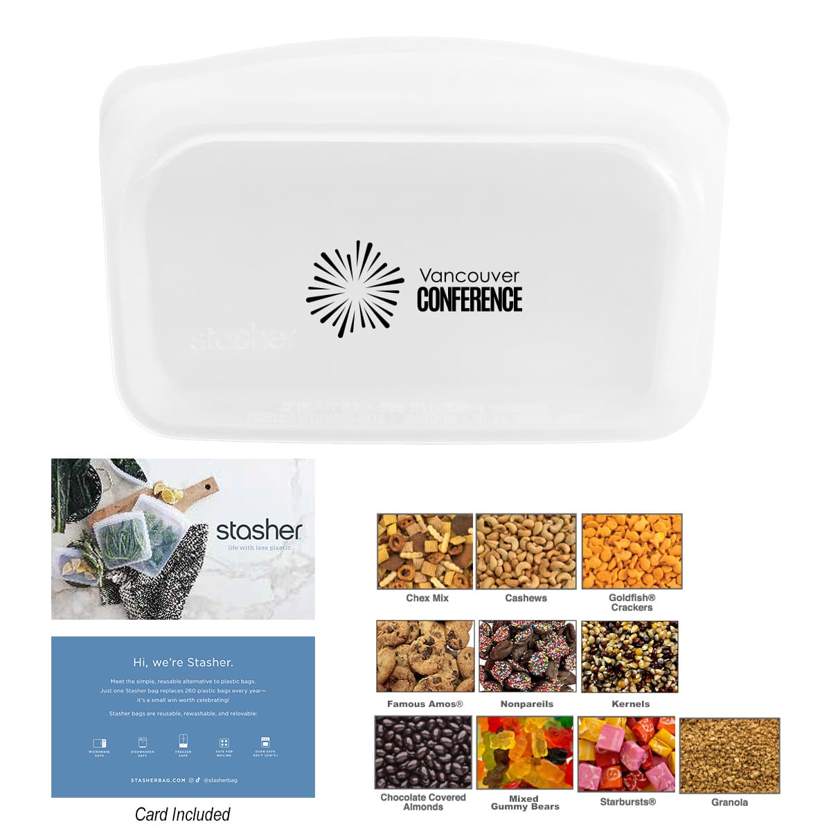 Stasher® Snack Kit - Image 1