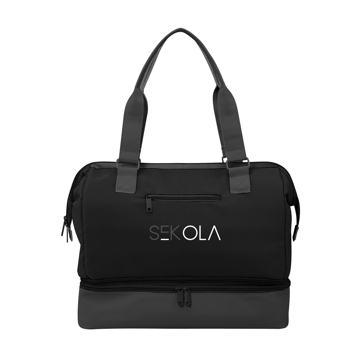 The Weekender Mini Travel Bag With Drop Bottom - Image 1