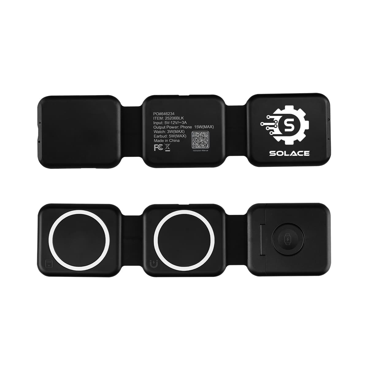 Tri-Fold Wireless Multi-Charger