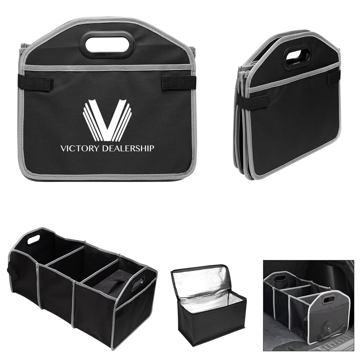Trunk Organizer With Cooler Bag - Image 1