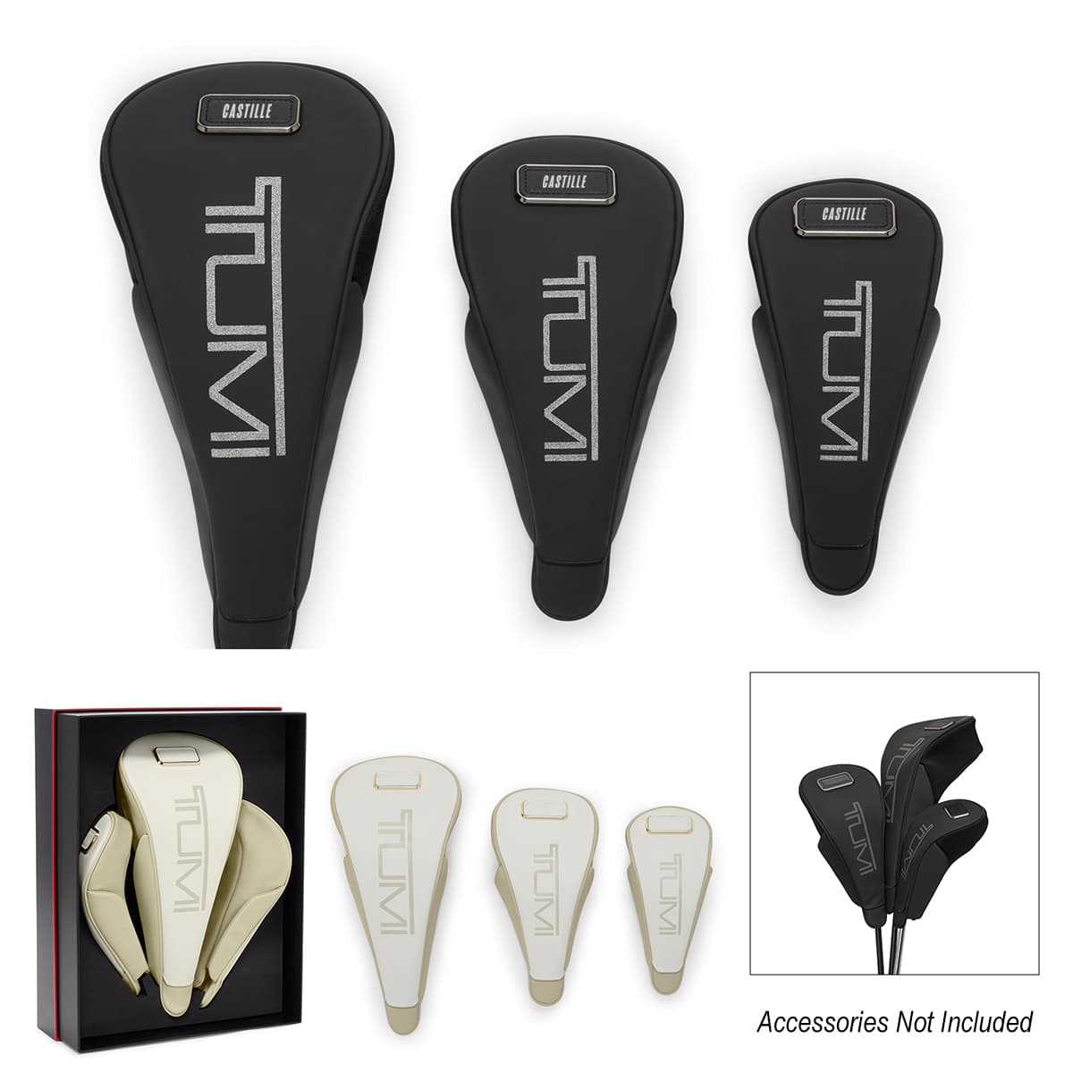 Tumi Sport 3 Pack Golf Club Cover Set - Image 1