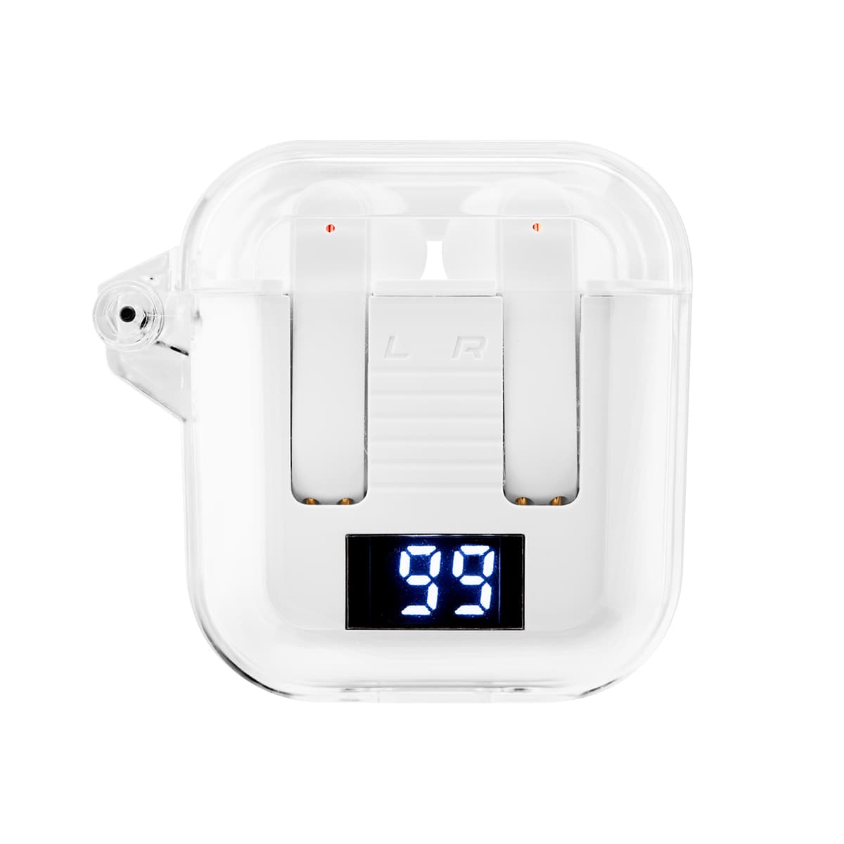 Wireless Earbuds With Digital Power Display - Image 1