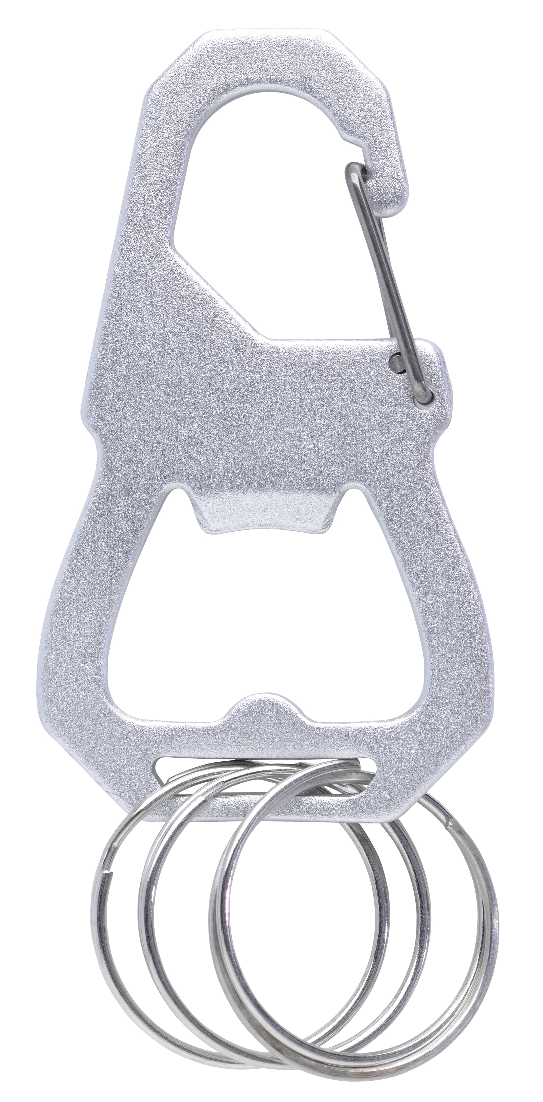 3 Keyring Carabiner with Bottle Opener - Image 1