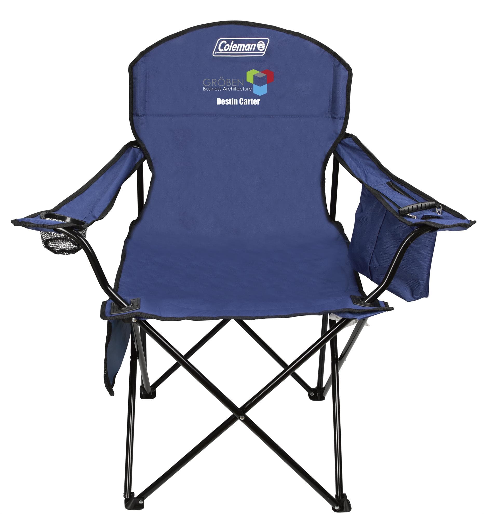 Coleman® Cushioned Cooler Quad Chair - Image 1