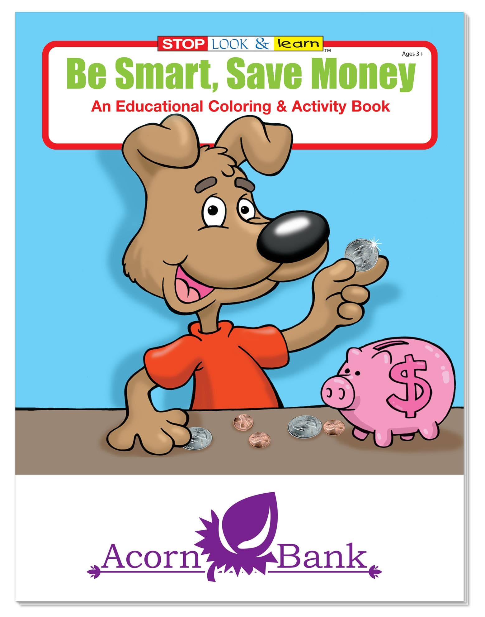 Coloring Book: Be Smart, Save Money - Image 1