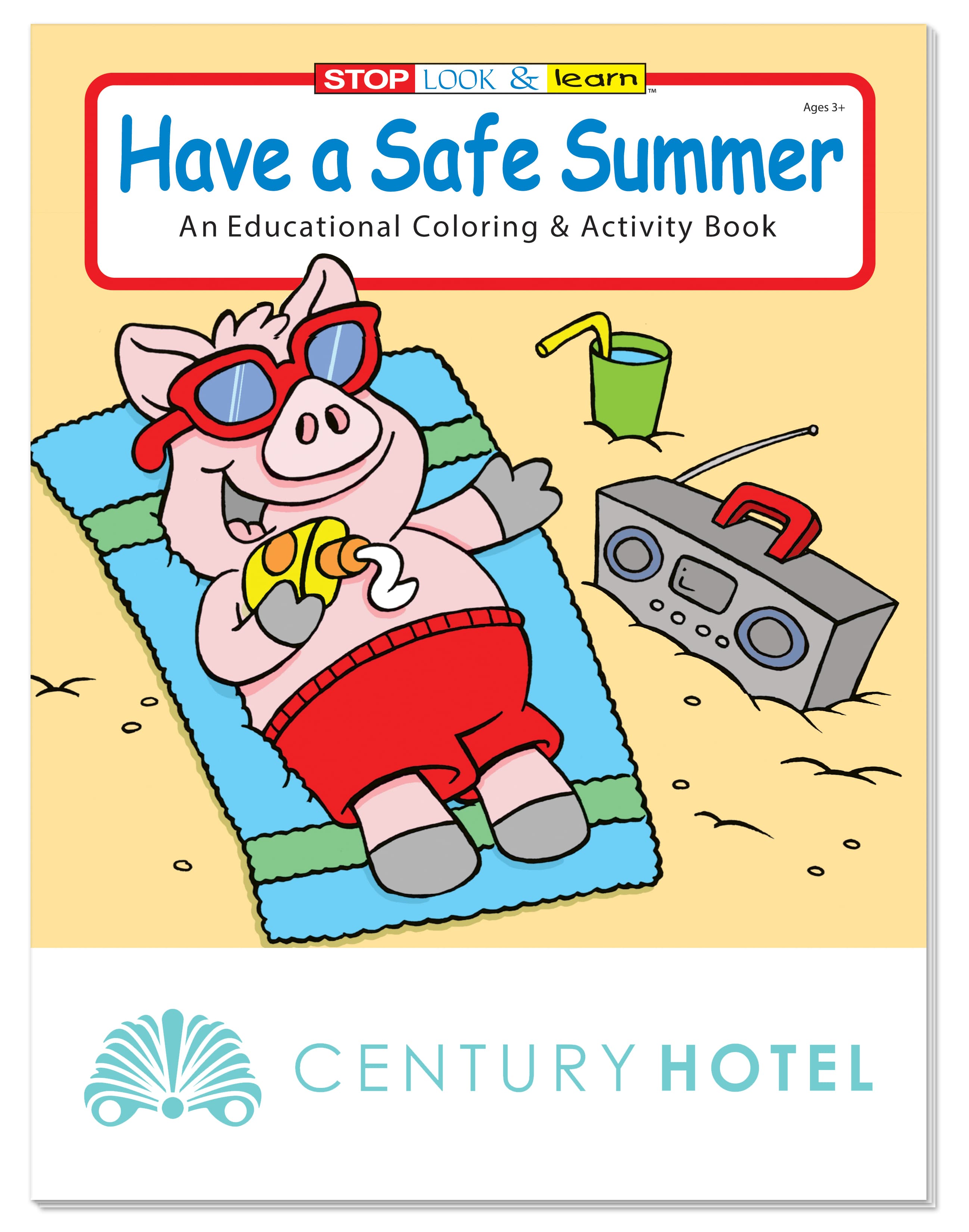 Coloring Book: Have a Safe Summer - Image 1