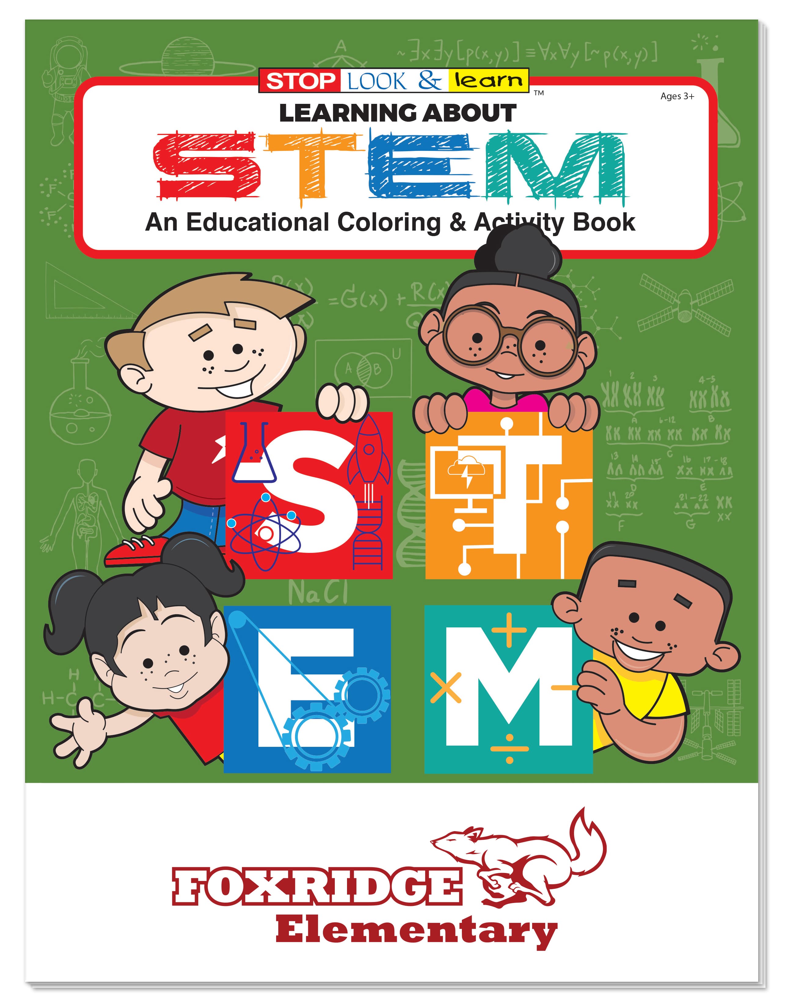 Coloring Book: Learning About STEM - Image 1