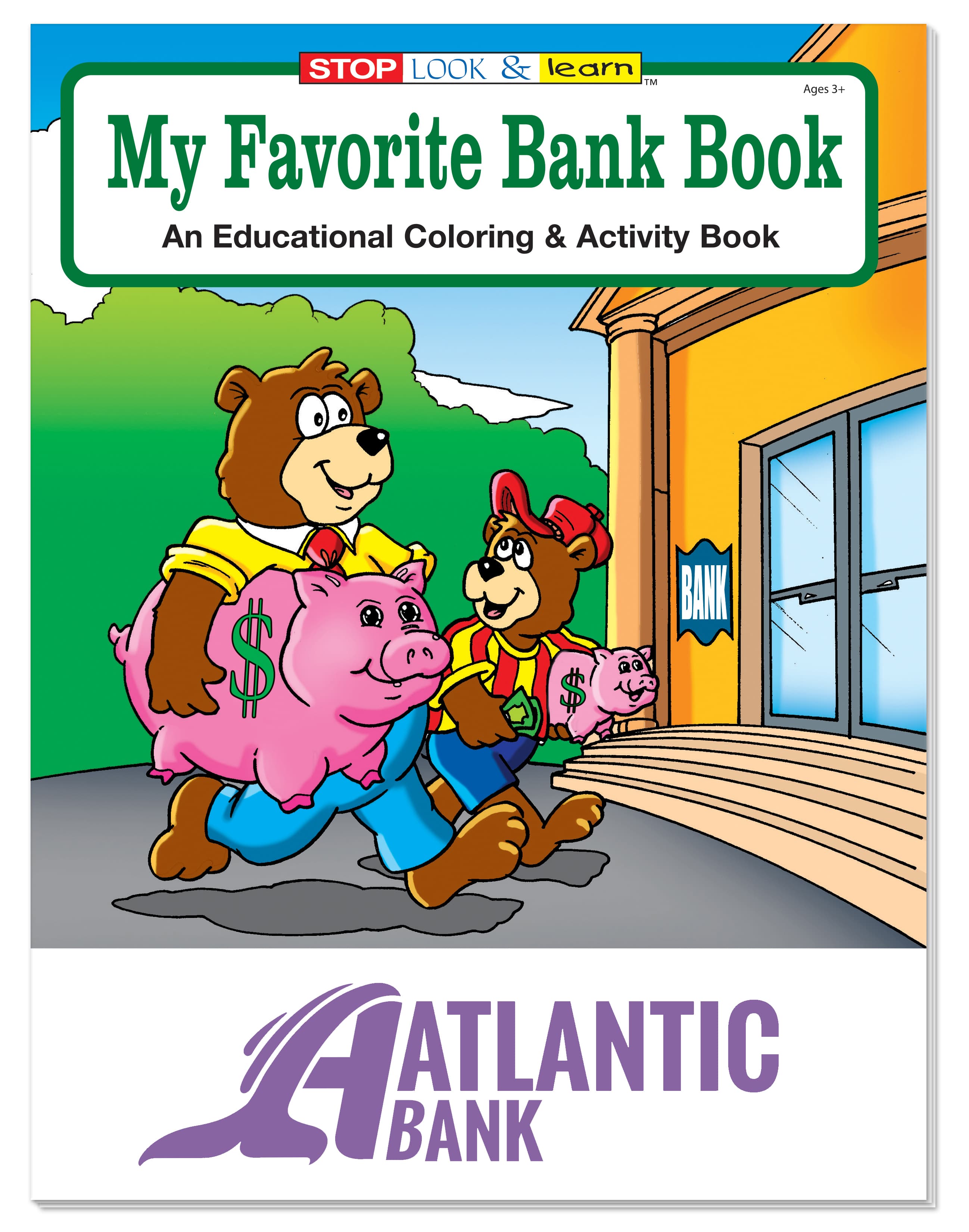 Coloring Book: My Favorite Bank - Image 1