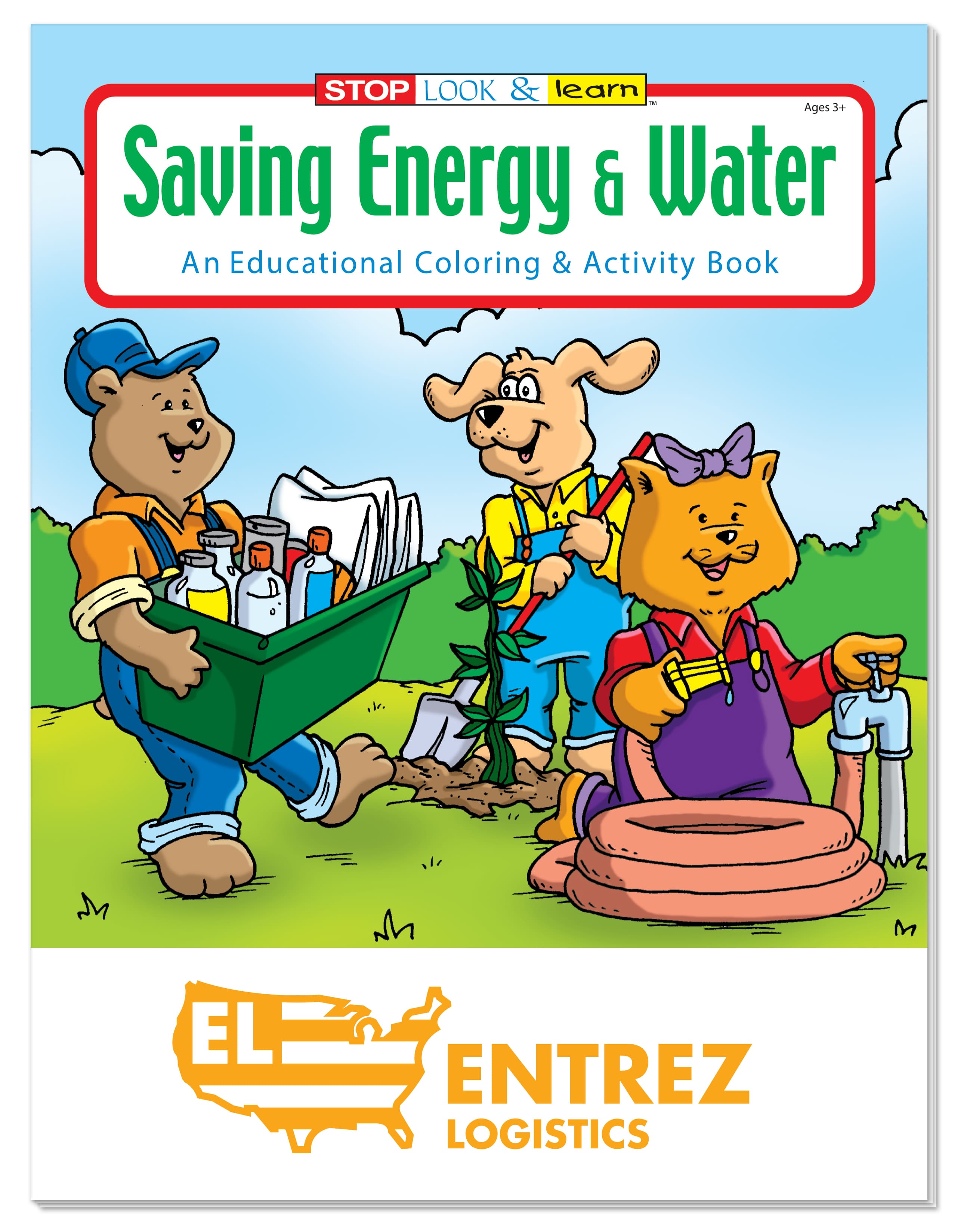 Coloring Book: Saving Energy and Water - Image 1