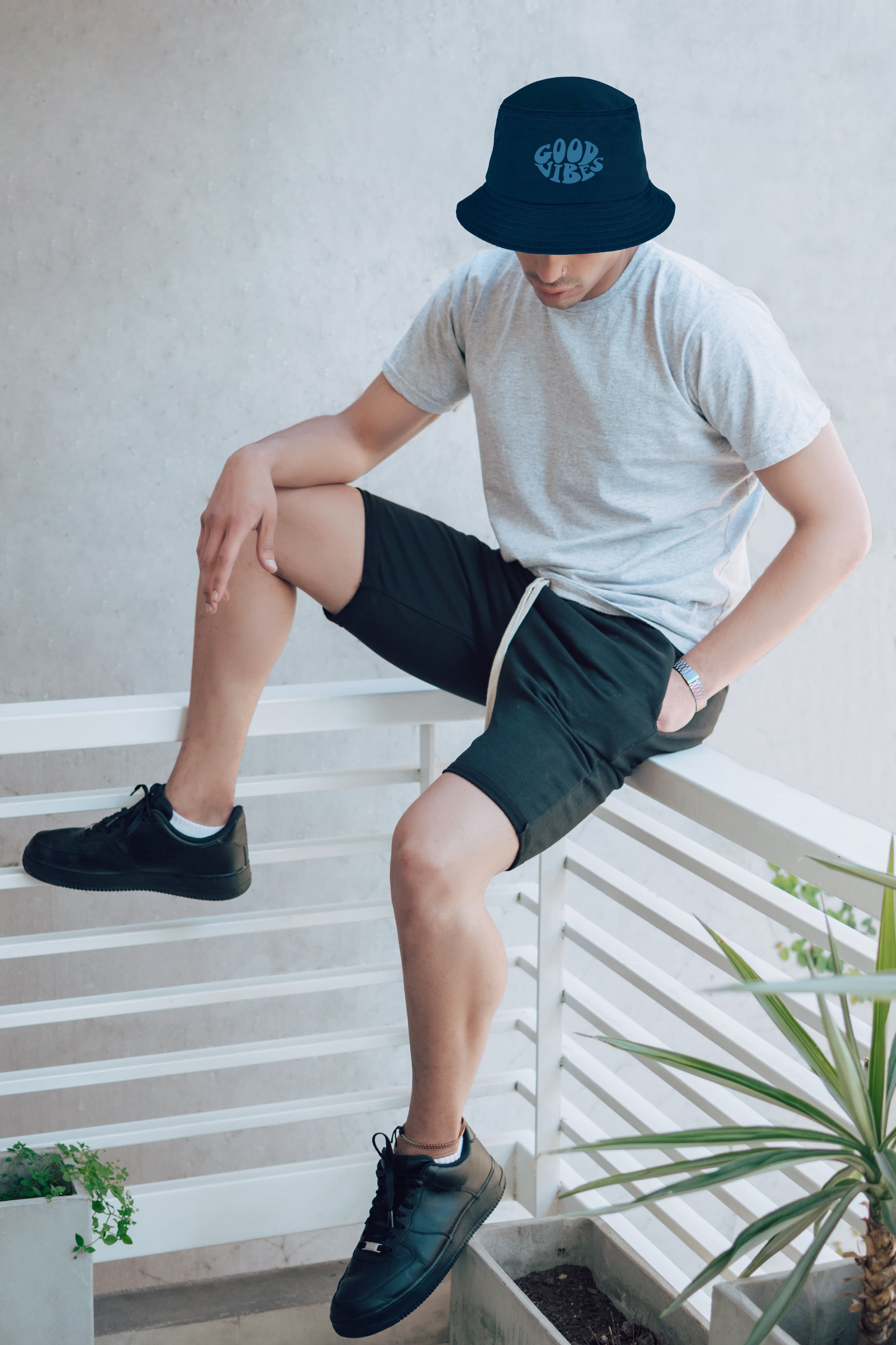 Cotton Bucket Cap - Image 1