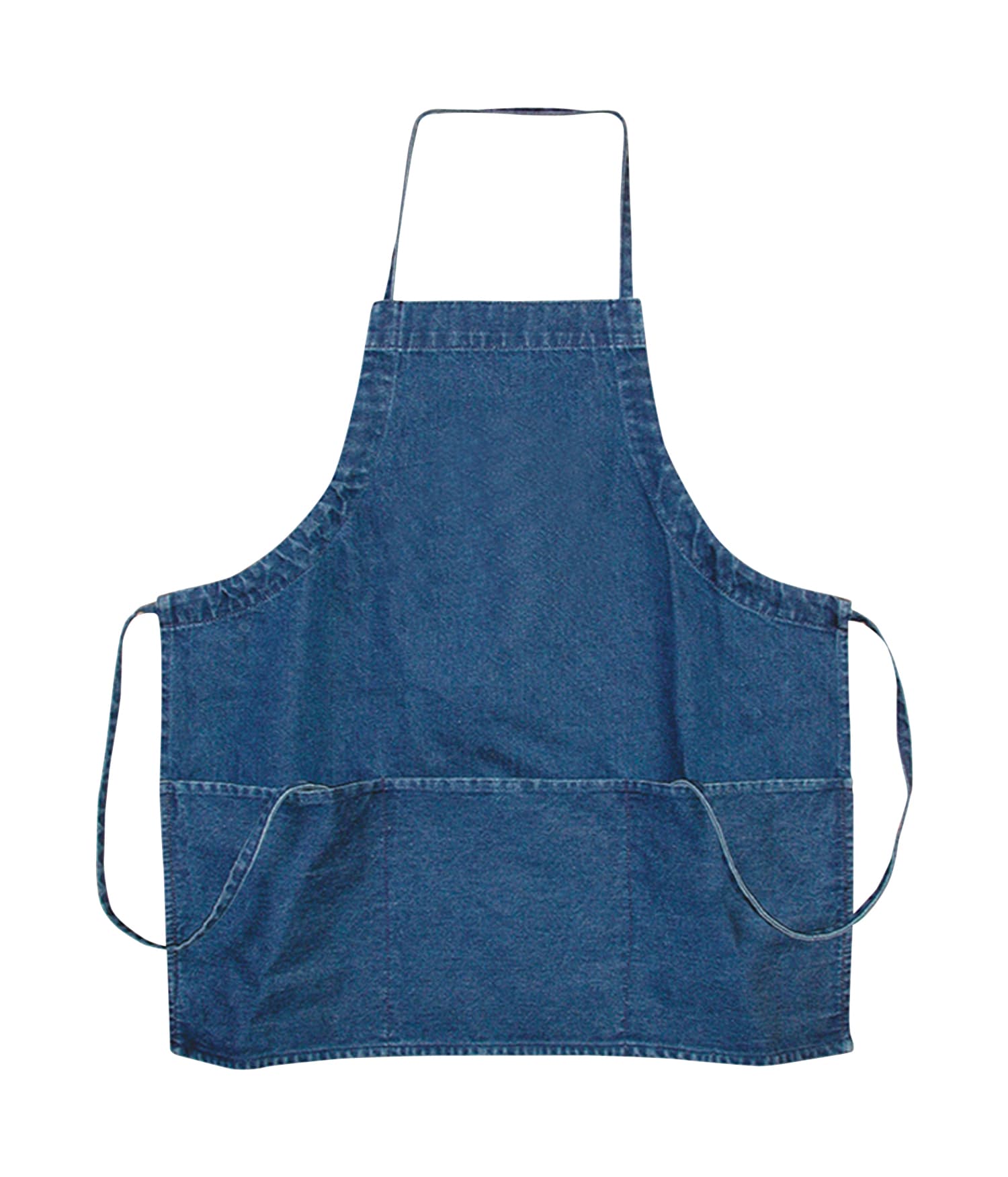 Denim 3-Pocket Apron - Image 1