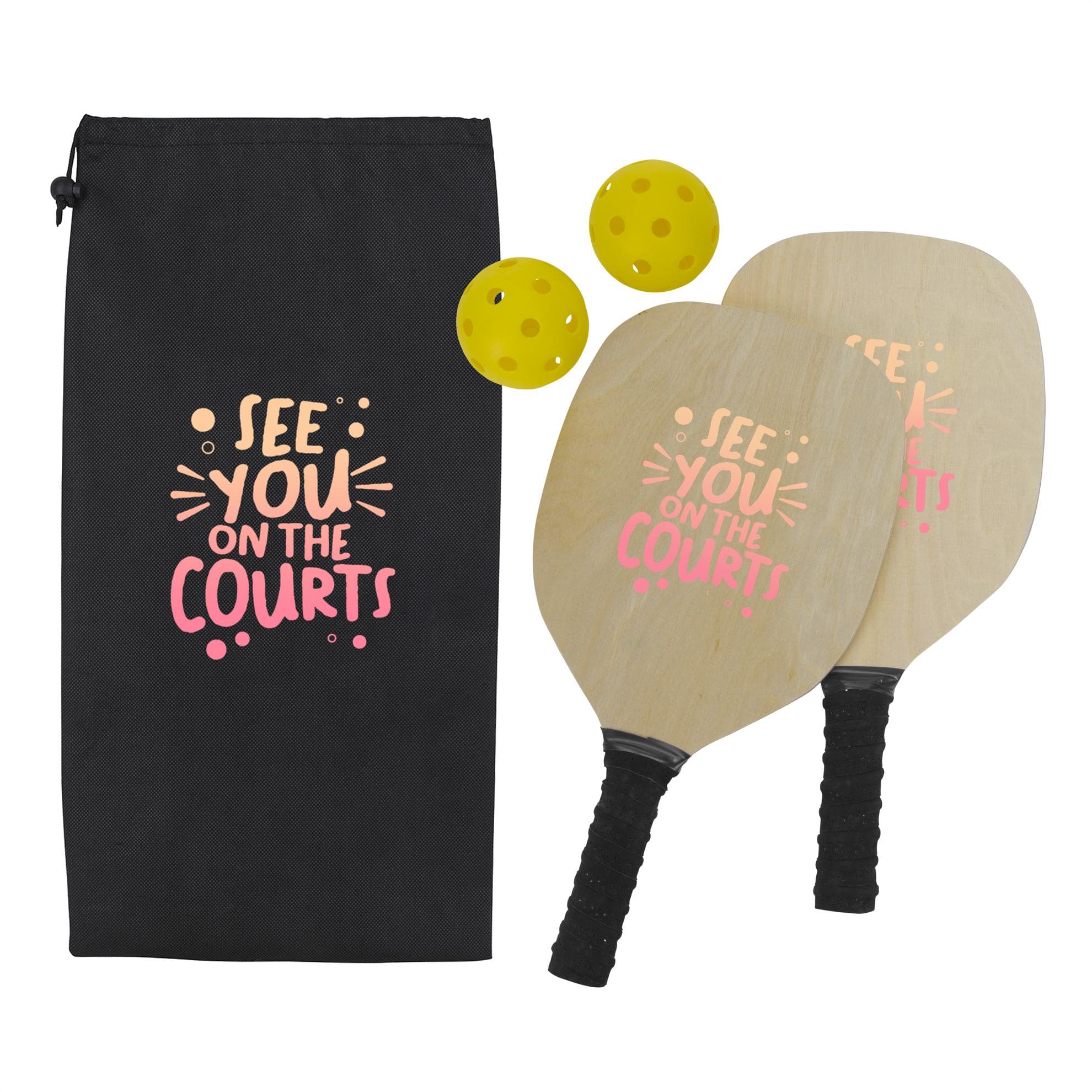 Fun On The Go Games - Pickleball Set - Image 1