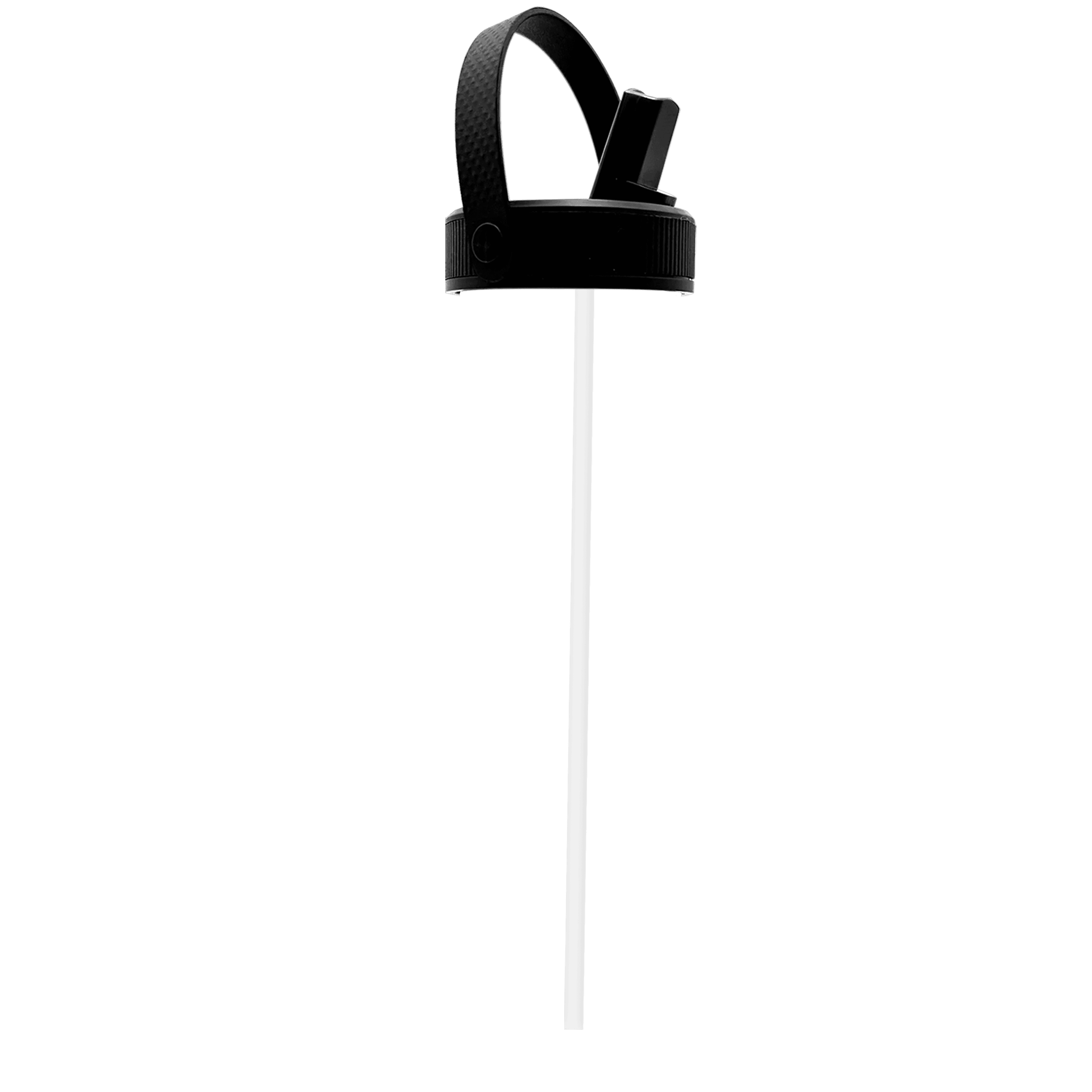 Garyline® Boss Embossed RPET Bottle with Flip-Straw, Swivel Handle Lid - 26 oz. - Image 1