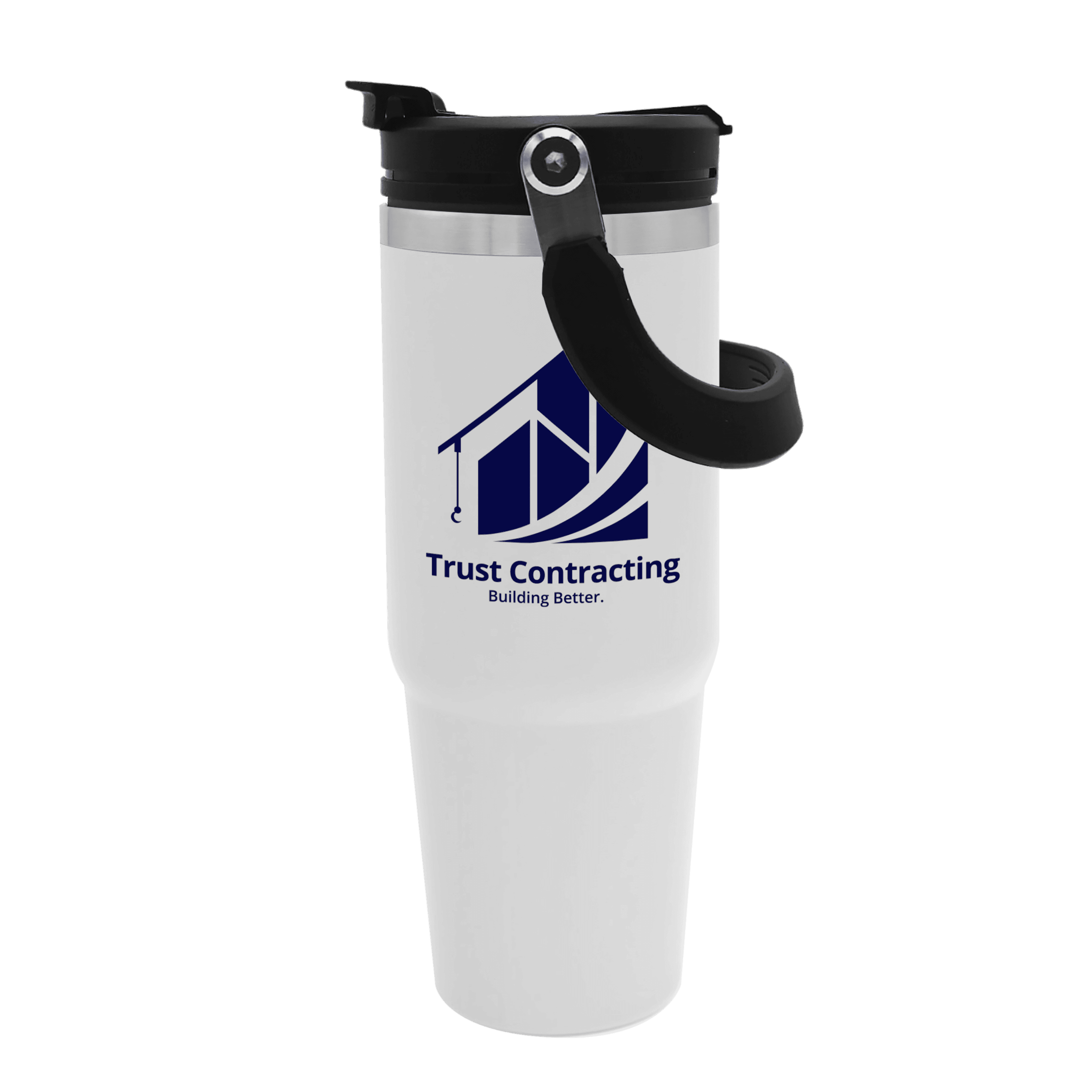 Garyline® Bravo Stainless Steel Bottle with 2-in-1 Flip-Straw Lid - 30 oz. - Image 1