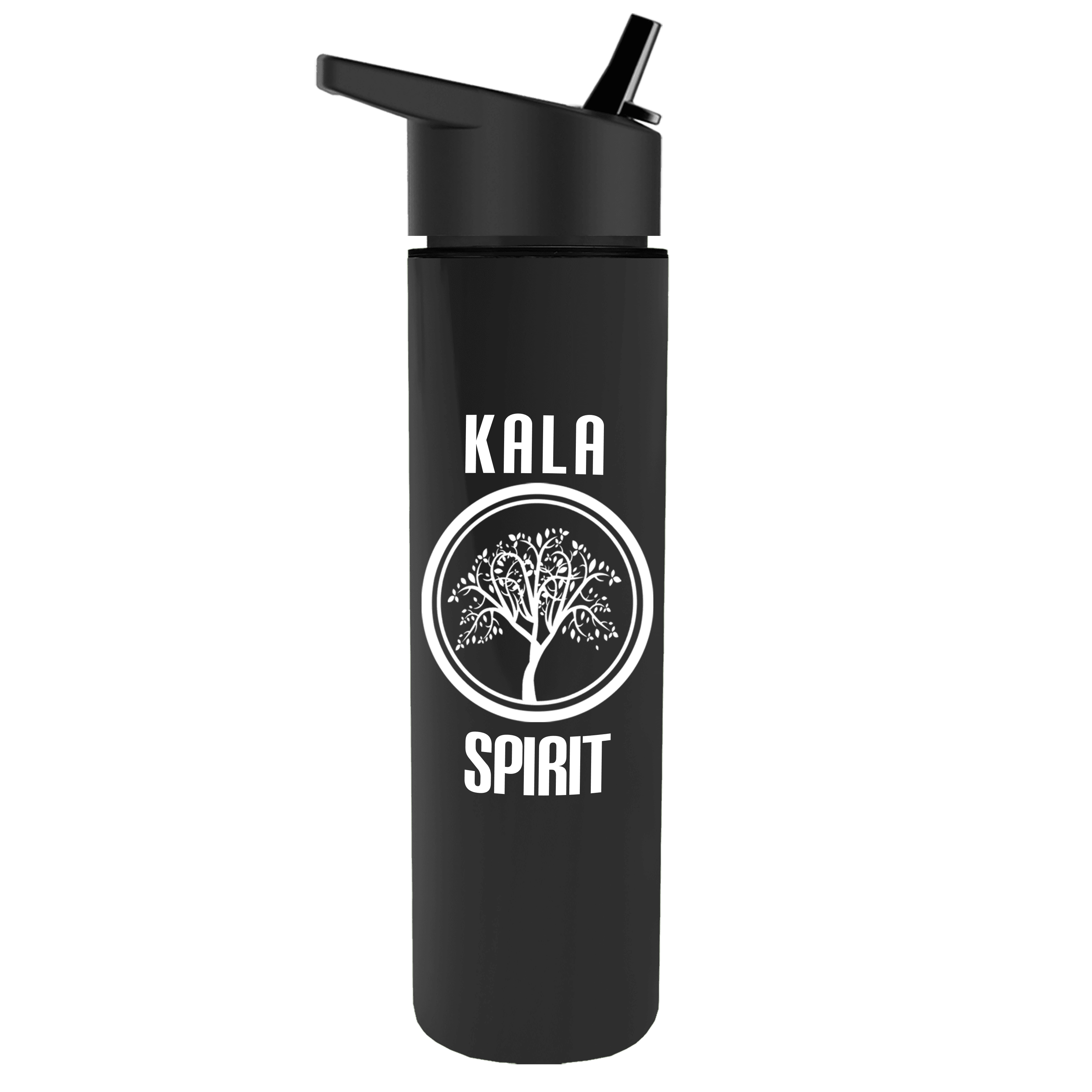 Garyline® Chiller Double-Wall Insulated Bottle with Flip-Straw Lid - 16 oz. - Image 1