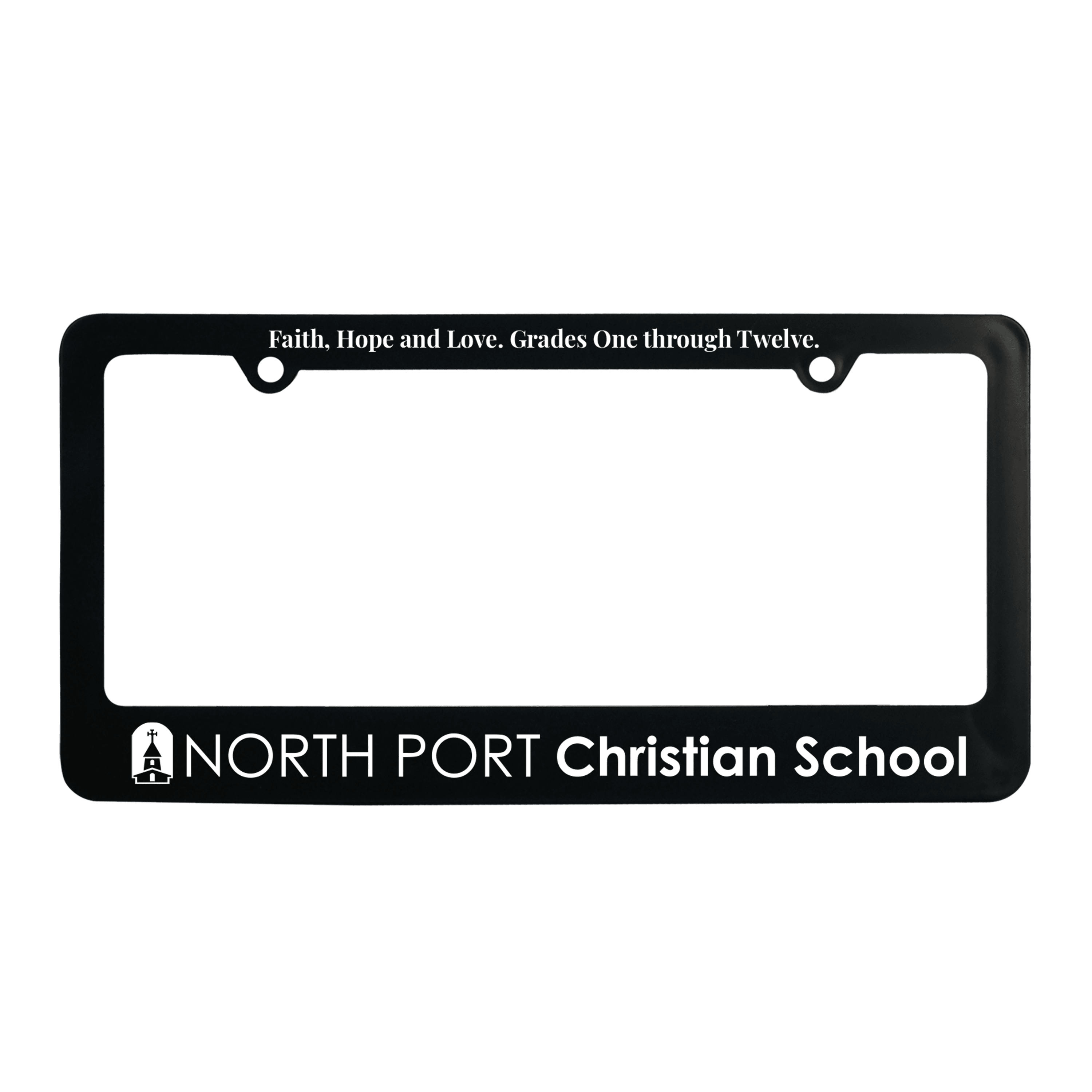 Garyline® Classic License Plate Frame with 2 Holes - Image 1