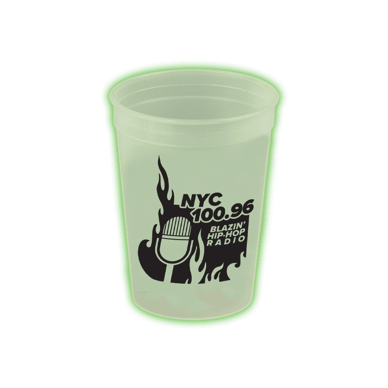 Garyline® Cups-on-the-Go Glow-in-the-Dark Stadium Cup - 12 oz. - Image 1