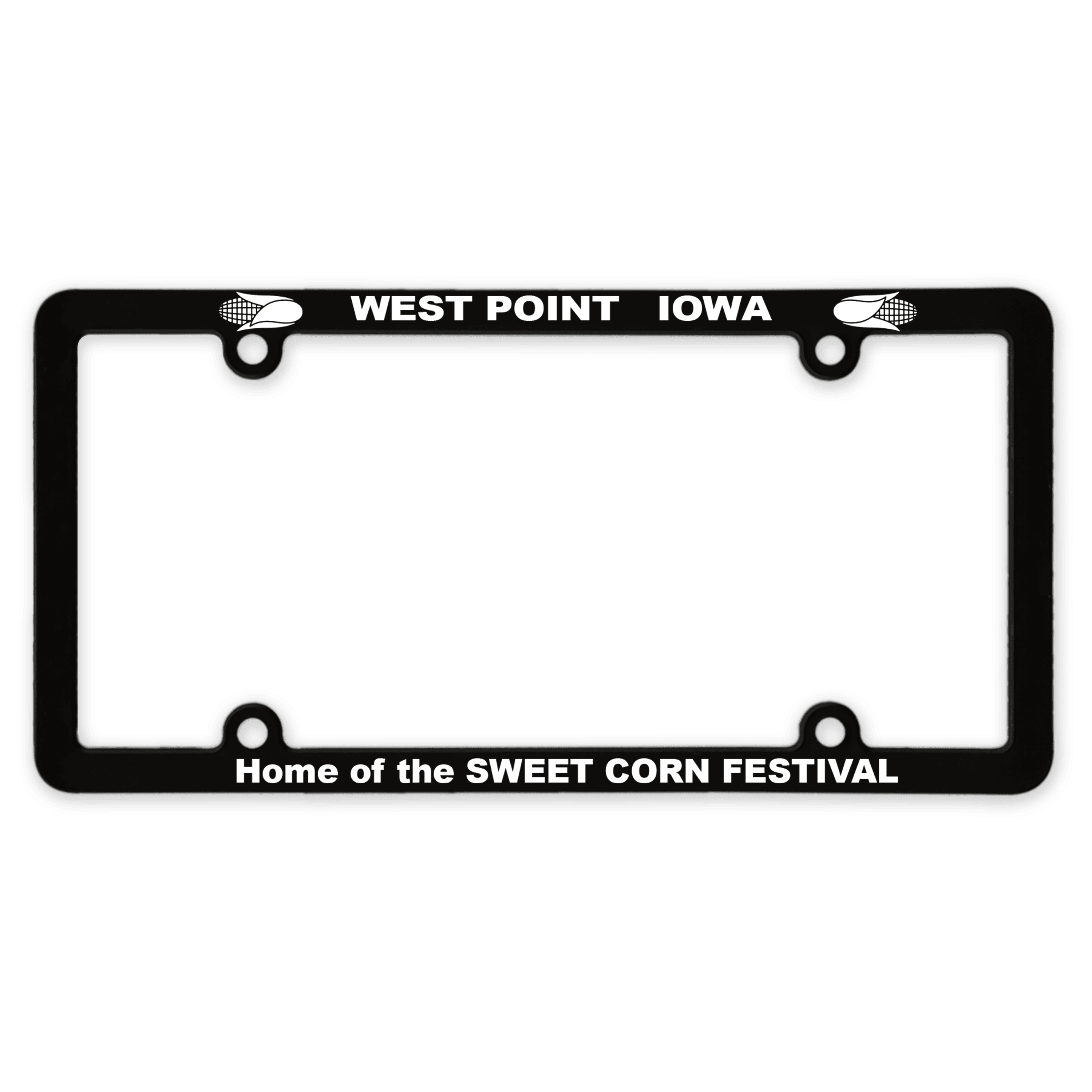 Garyline® Full-View License Plate Frame - Image 1