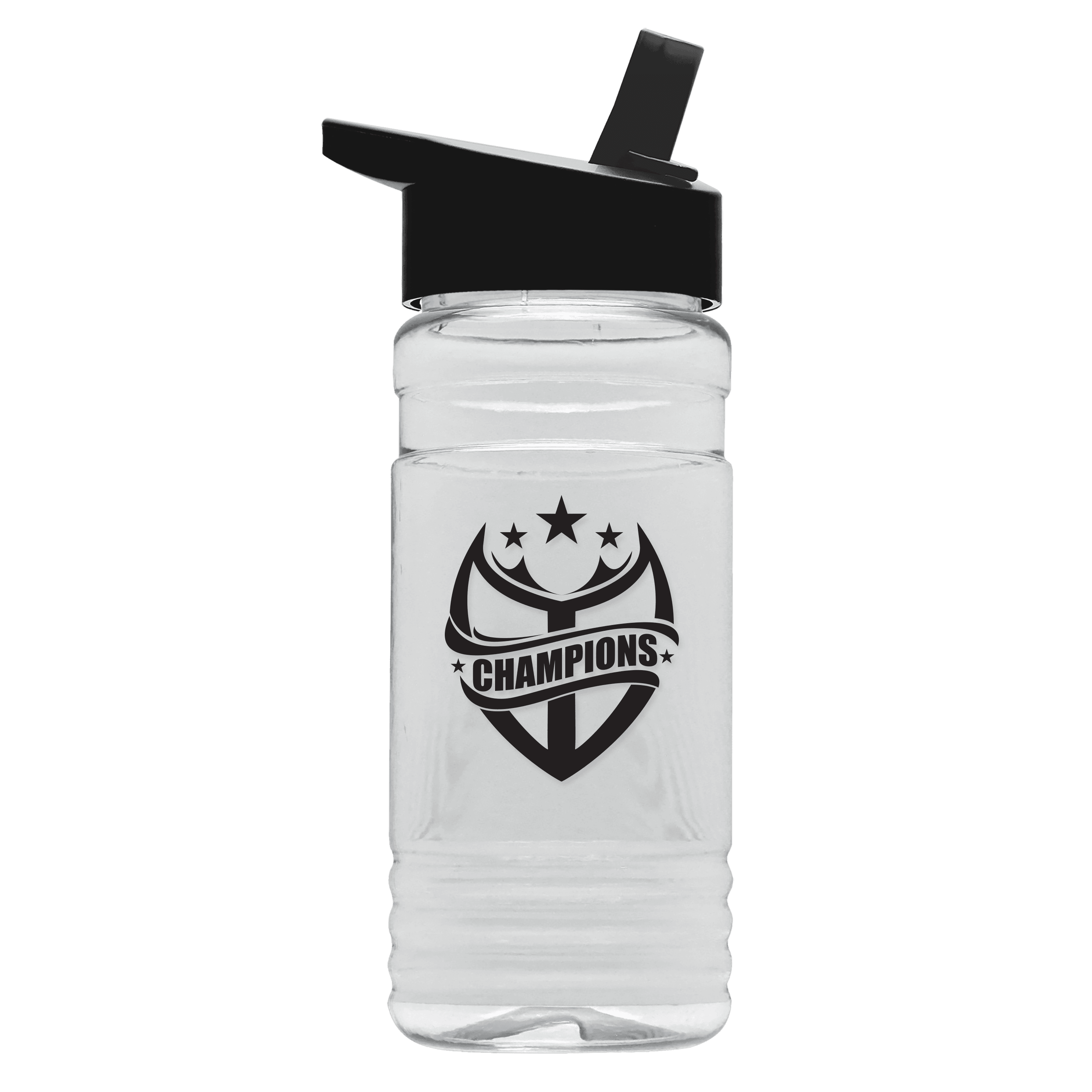Garyline® Groove Tritan® Bottle with Flip-Straw Lid - 20 oz.