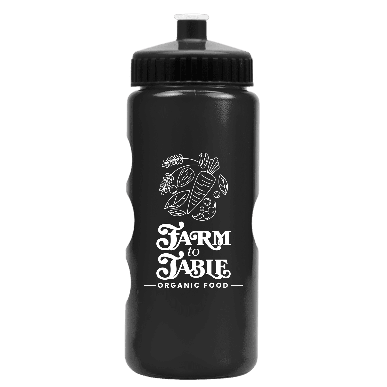 Garyline® Mini Peak Tritan® Metallike Bottle with Push-Pull Lid - 22 oz. - Image 1
