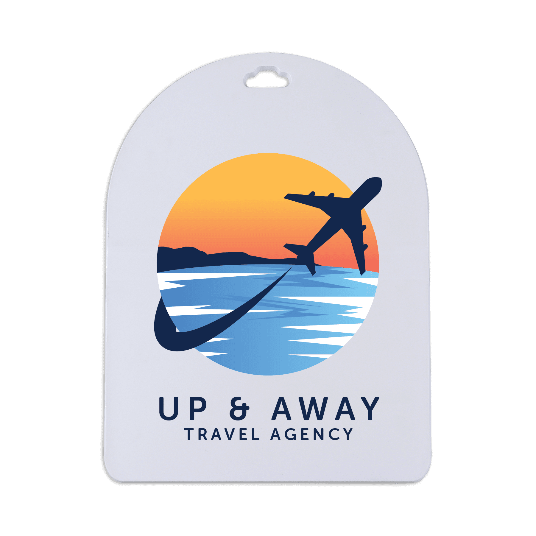 Garyline® Oval Top Golf Bag Tag - Image 1