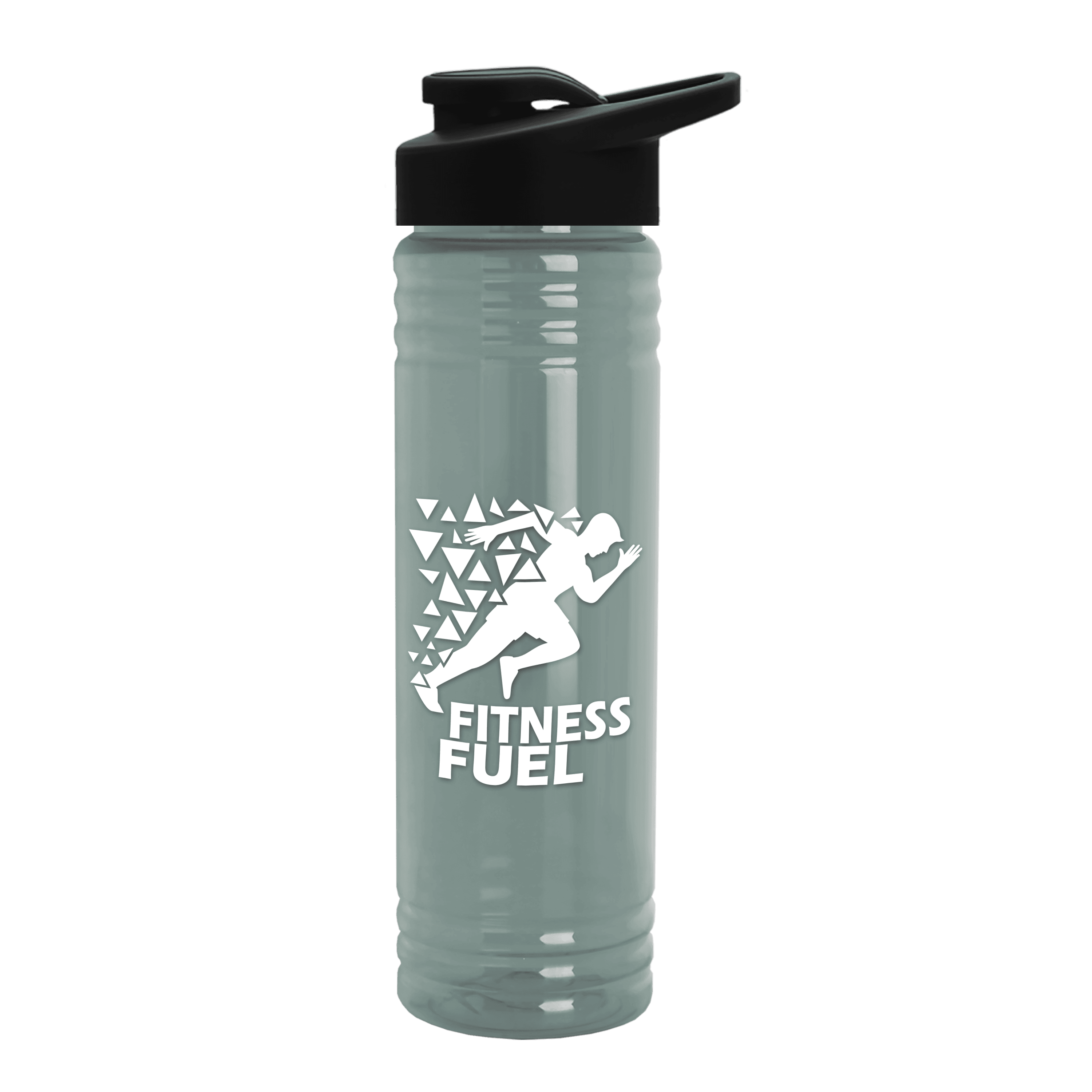Garyline® Slim Fit RPET Bottle with Drink-Thru Lid - 24 oz. - Image 1