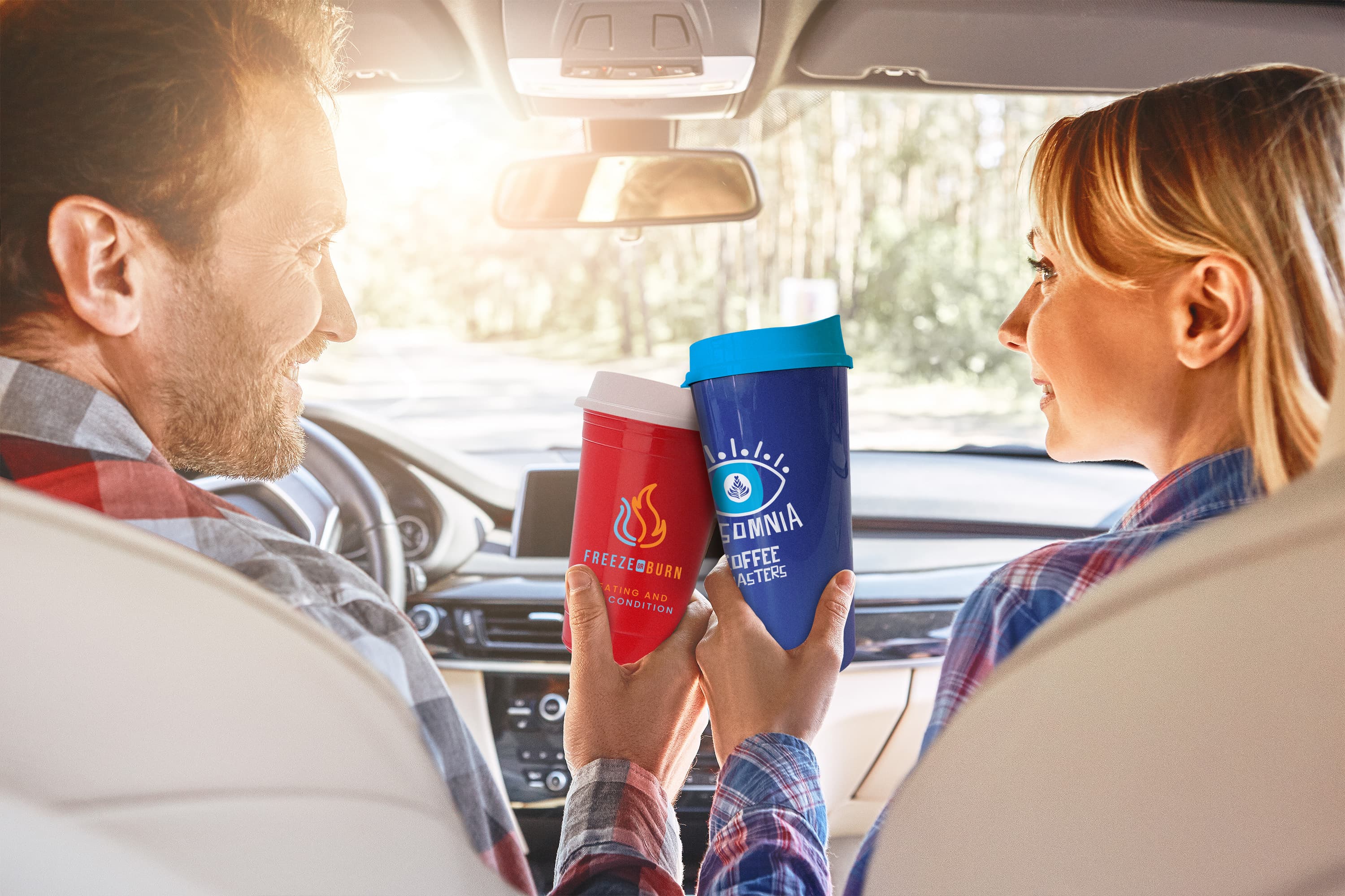 Garyline® Travel Insulated Cup - 16 oz. - Image 1