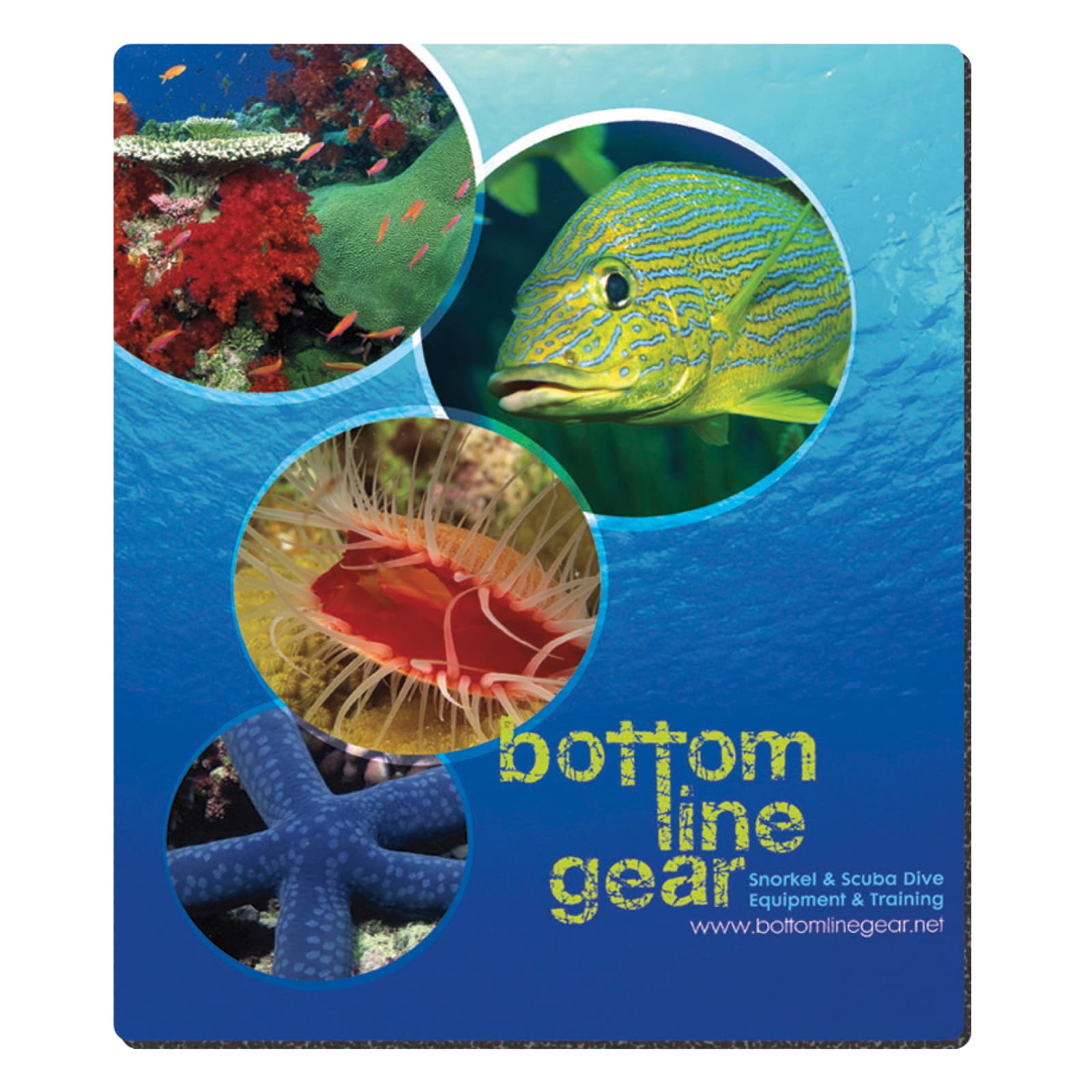 Good Value™ 1/8" Firm Surface Mouse Pad (8" x 9-1/2") - Image 1
