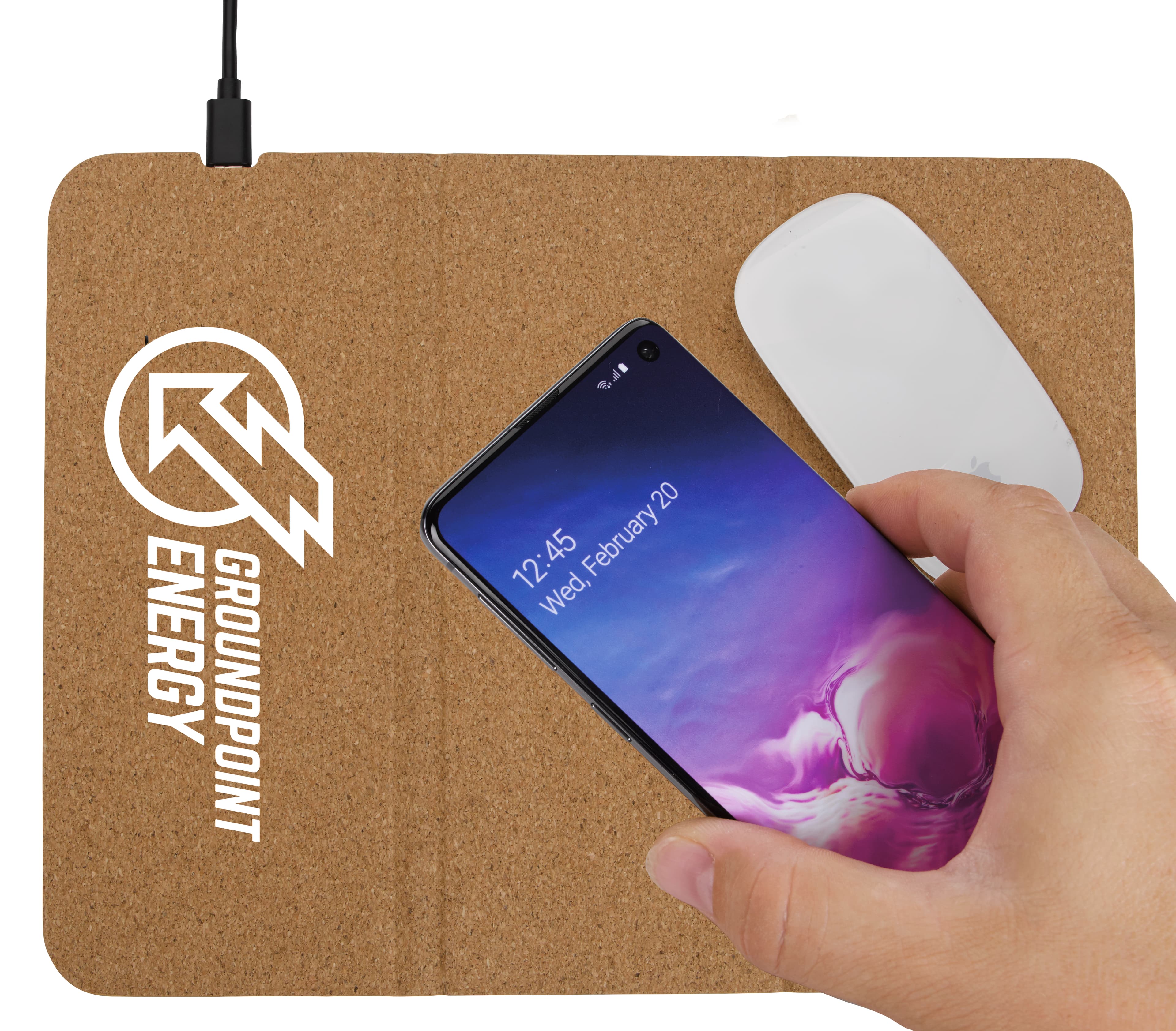 Good Value™ 10W Vite Wireless Charging Mouse Pad and Stand - Image 1