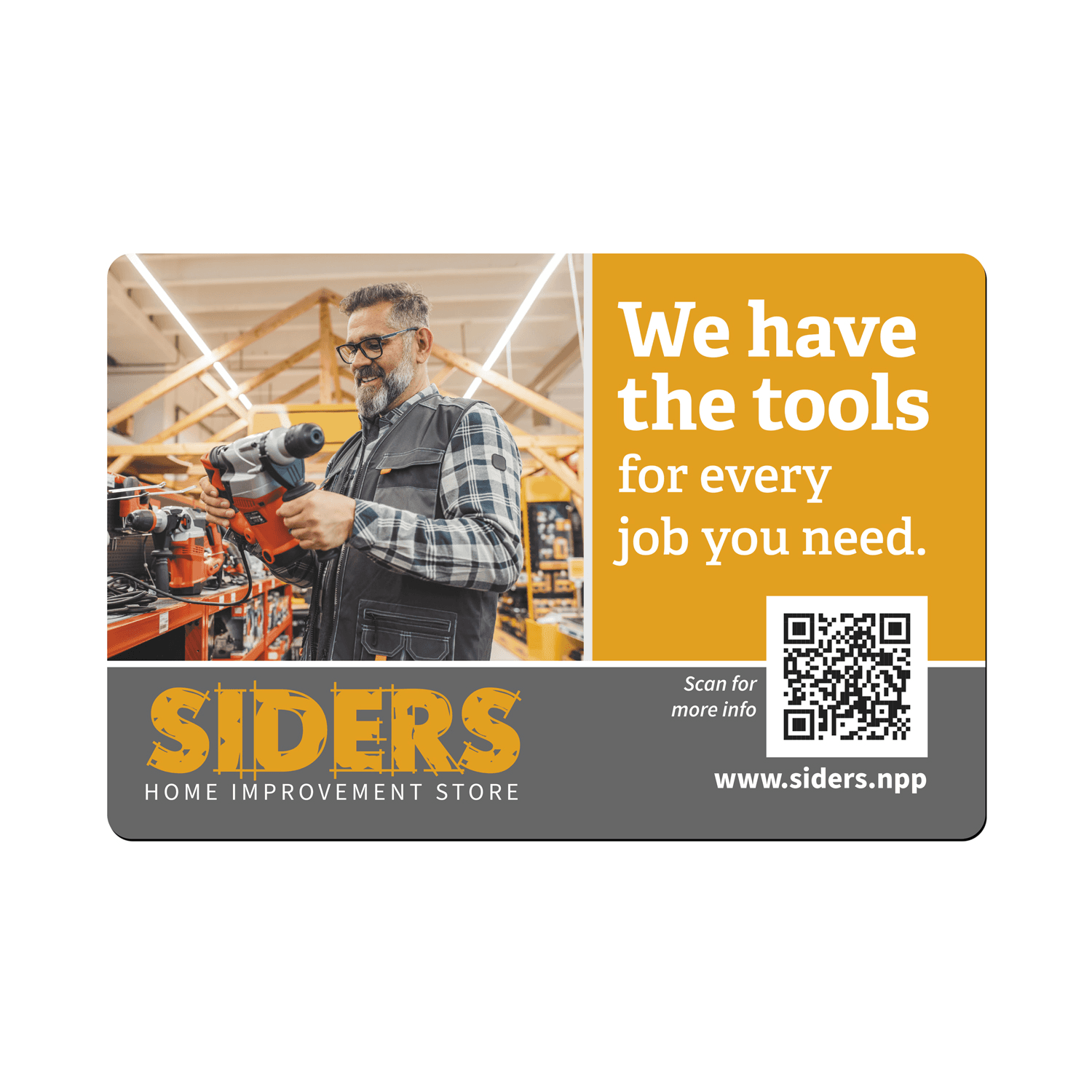 Good Value™ 12" X 18" 2.5MM Hard Surface Heavy-Duty Counter Mat - Image 1