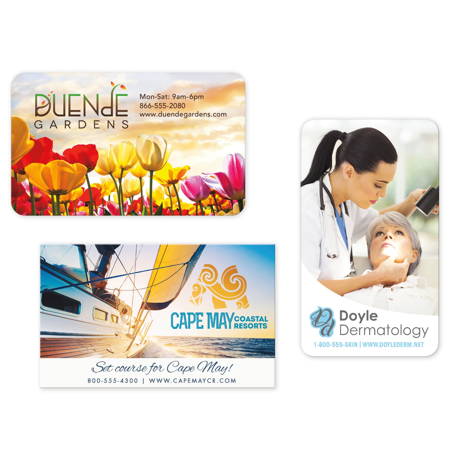Good Value™ 30 Mil Jumbo 4-Color Process Business Card Magnet - Image 1