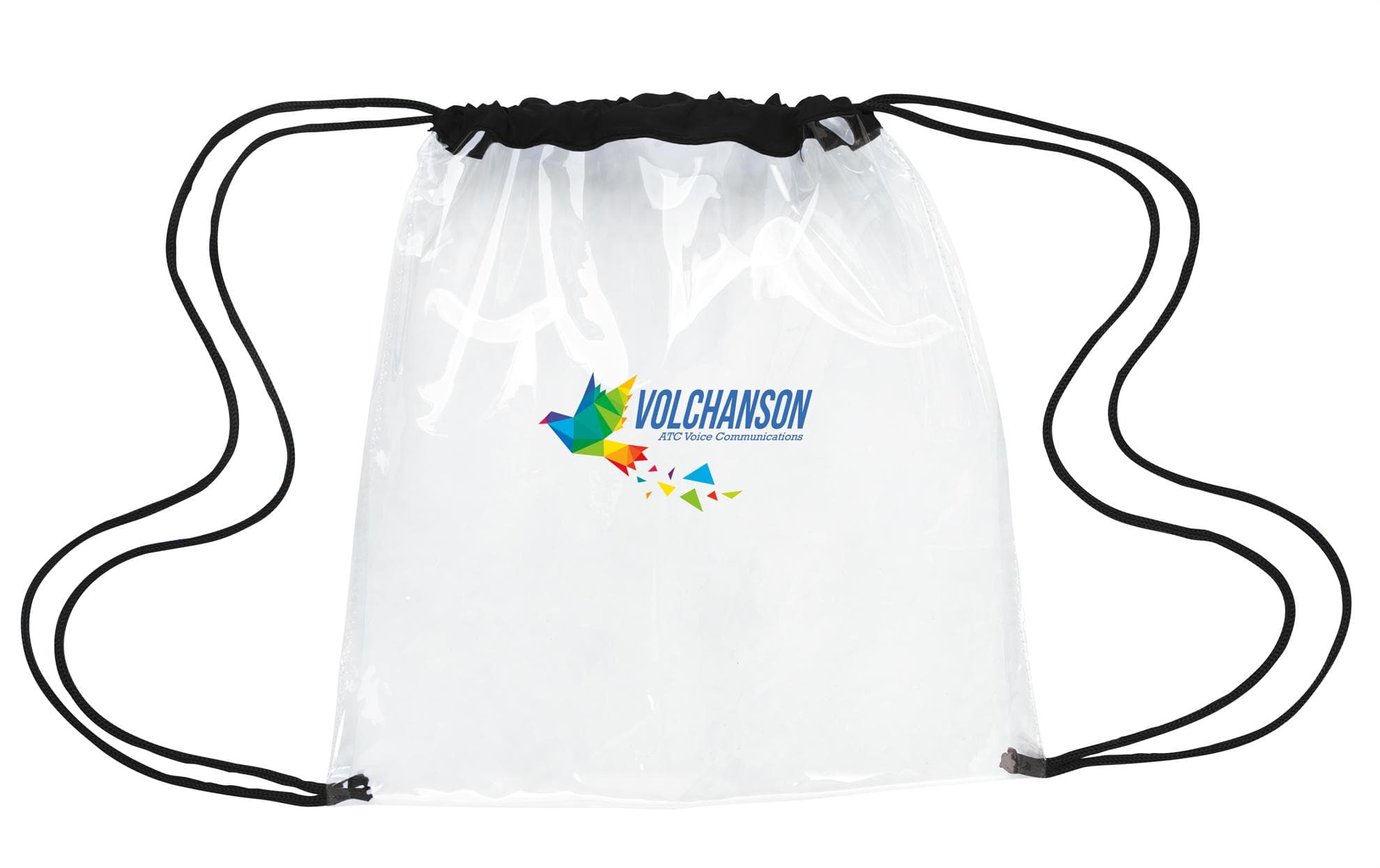 Good Value™ Clear Game Drawstring Backpack - Image 1
