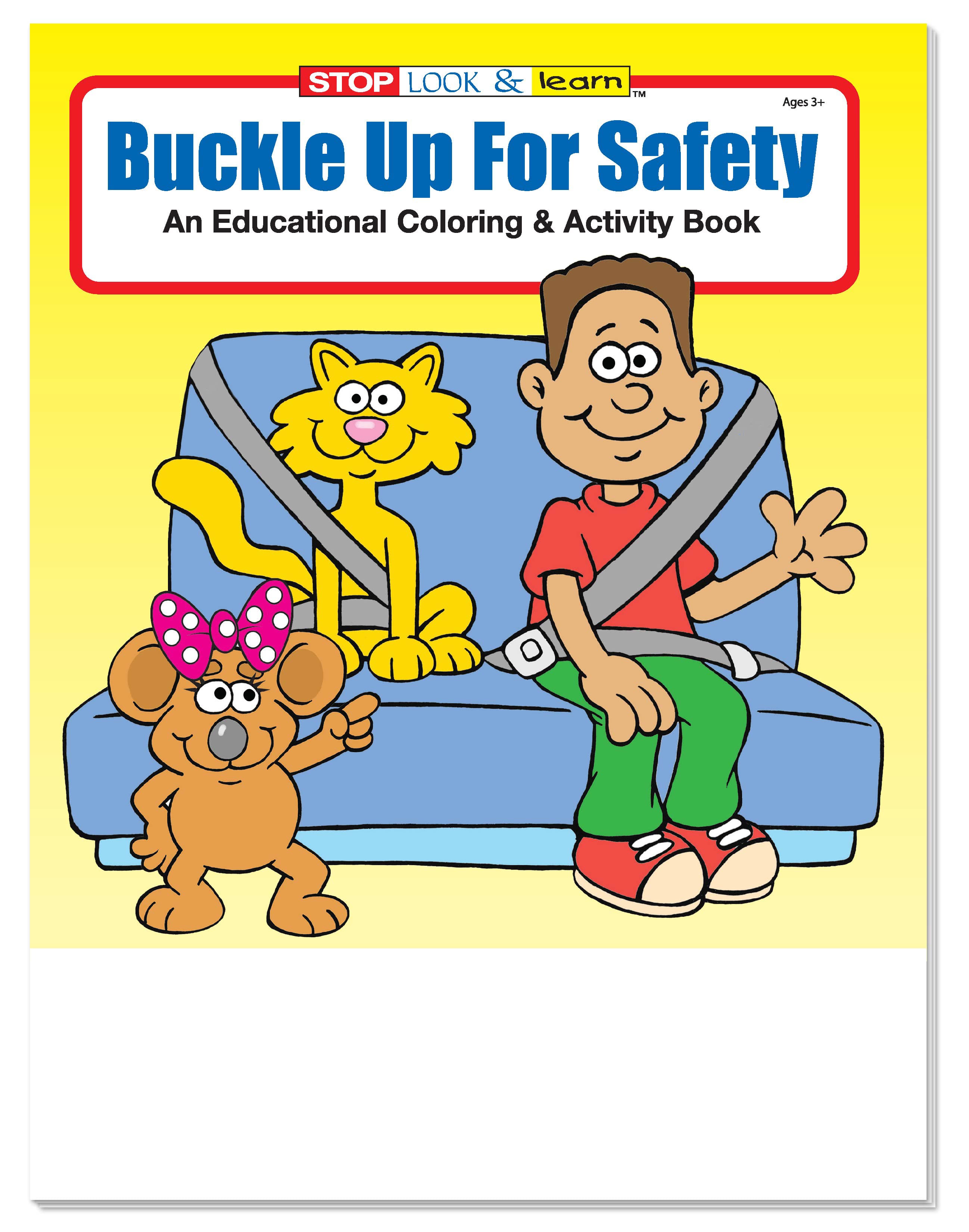 Good Value™ Coloring Book: Buckle Up for Safety
