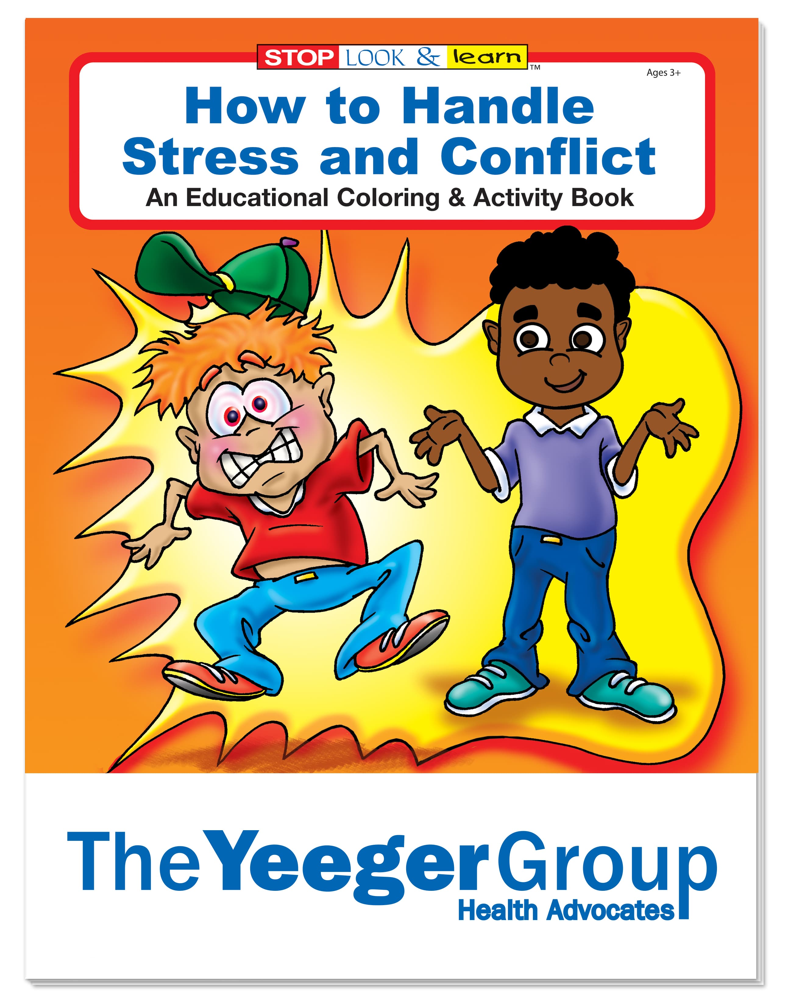 Good Value™ Coloring Book: How to Handle Stress and Conflict - Image 1