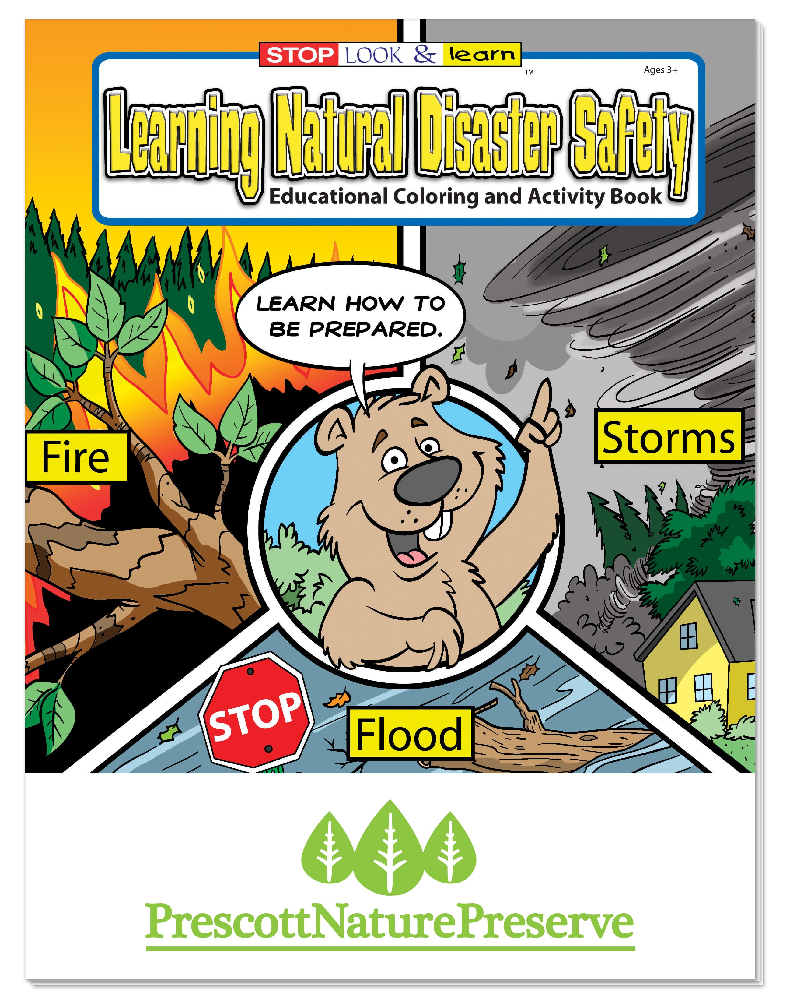 Good Value™ Coloring Book: Learning Natural Disaster Safety - Image 1