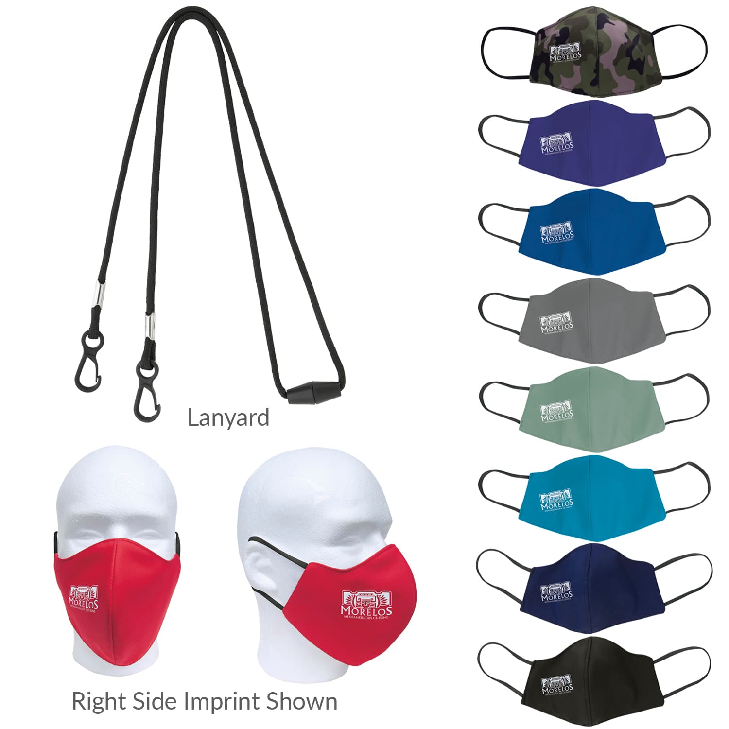 Good Value™ Comfy Face Mask & Lanyard Kit - Image 1