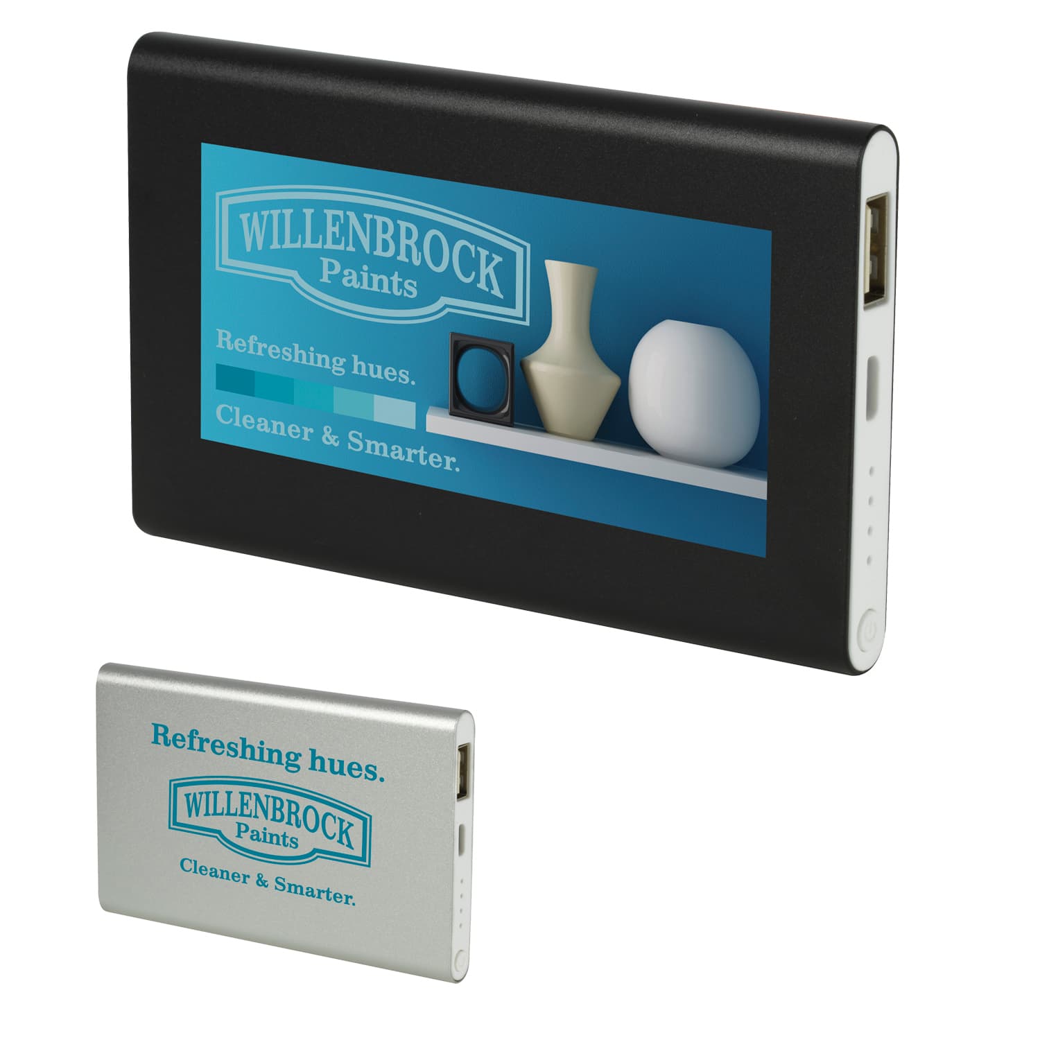 Good Value™ Compact Aluminum Power Bank 4000 mAh - Image 1