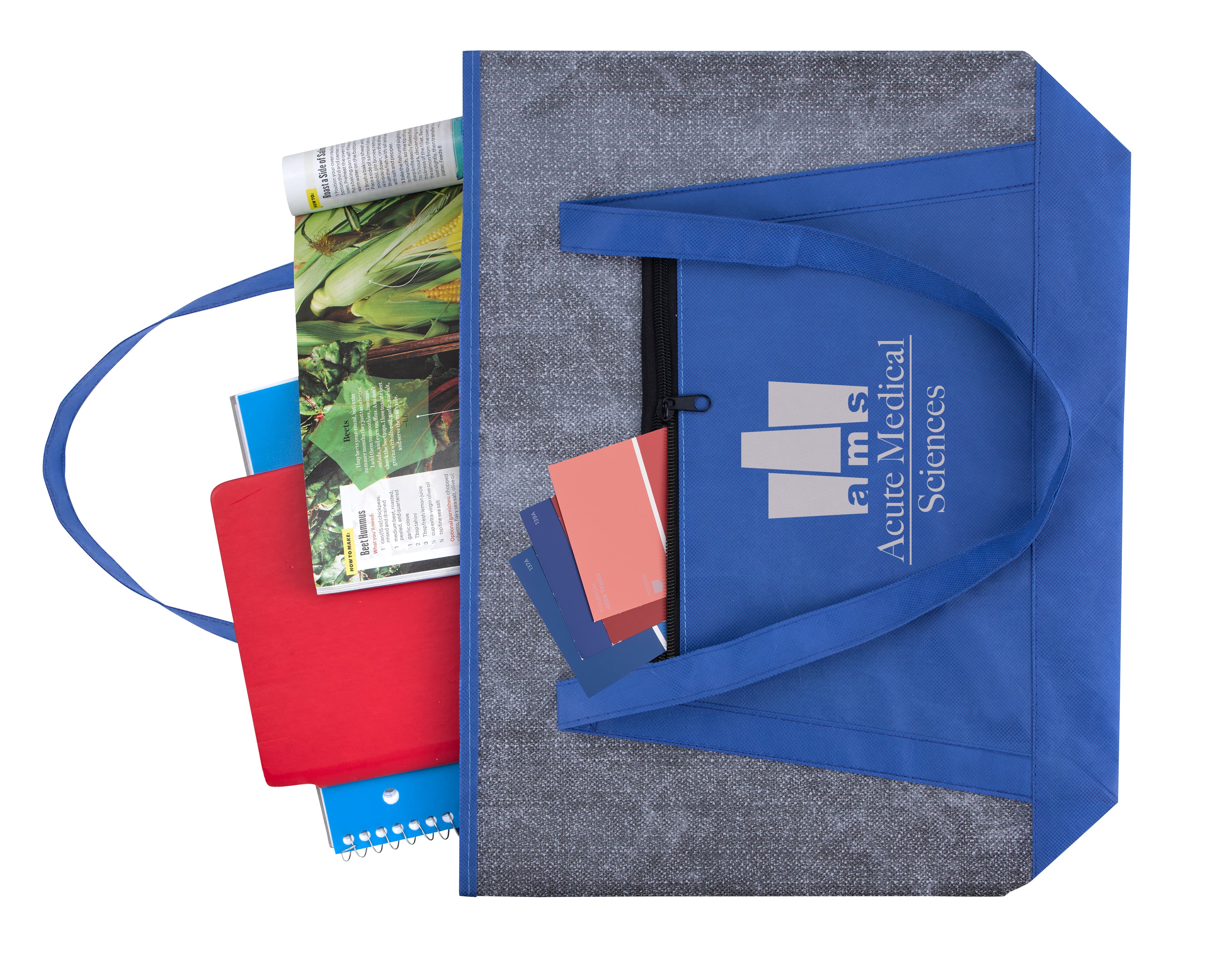 Good Value™ Heathered RPET Non-Woven Tote - Image 1