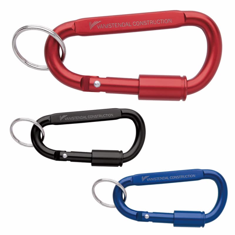Good Value™ Keyring Carabiner with Lock - Image 1