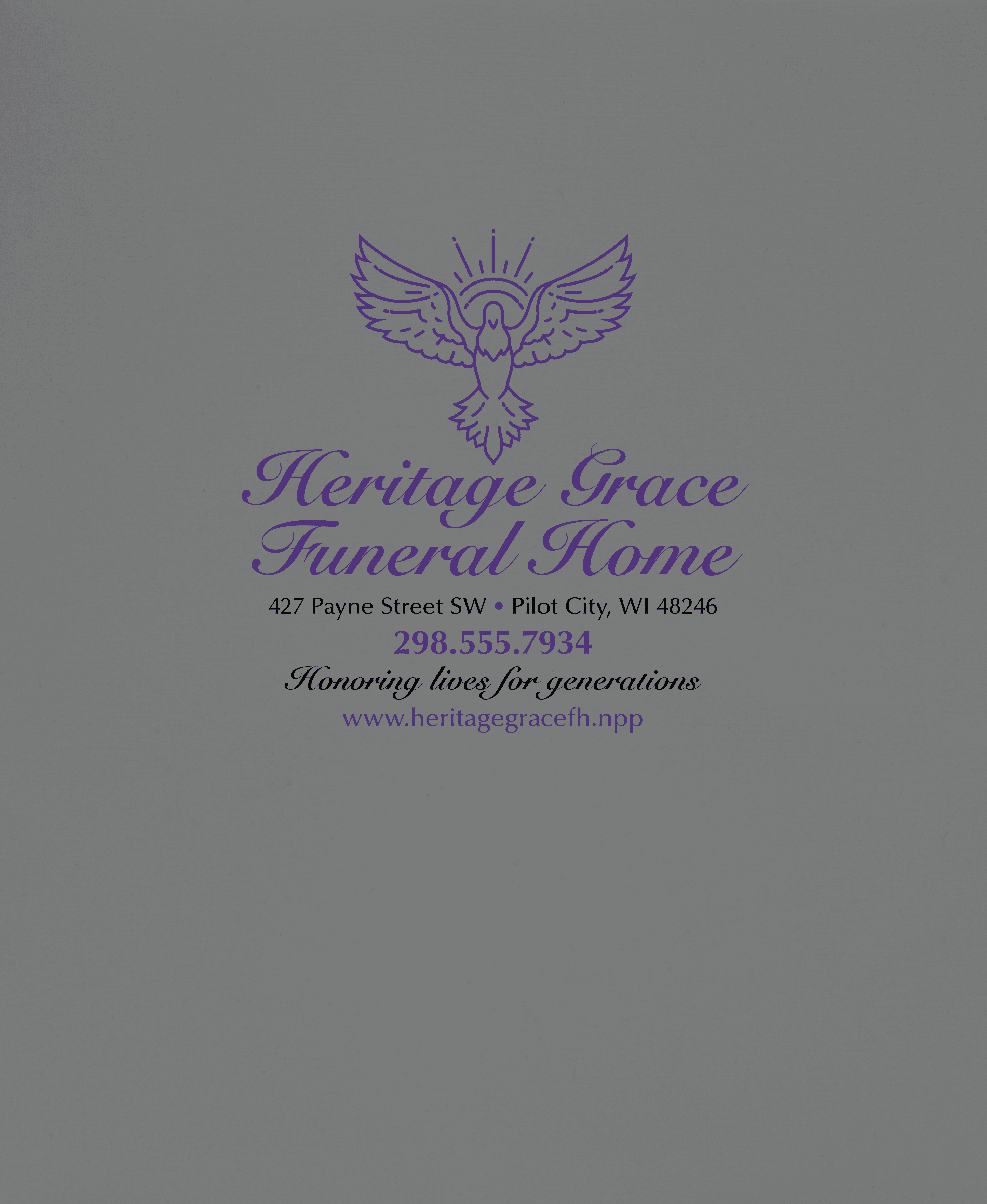 Good Value™ Linen Paper Folder - Image 1