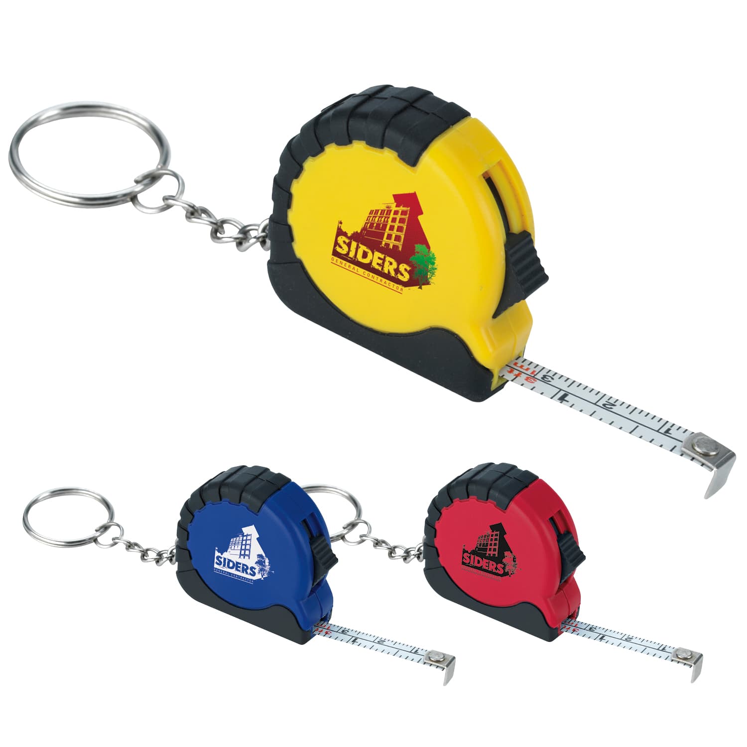 Good Value™ Mini Tape Measure Keychain - Image 1