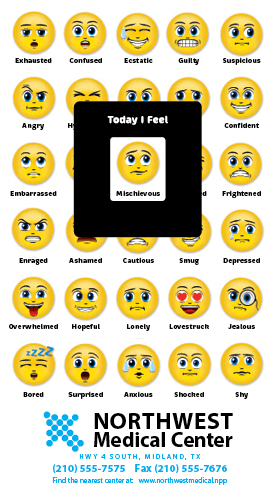 Good Value™ MOOD METERS® Mood Magnet - Image 1