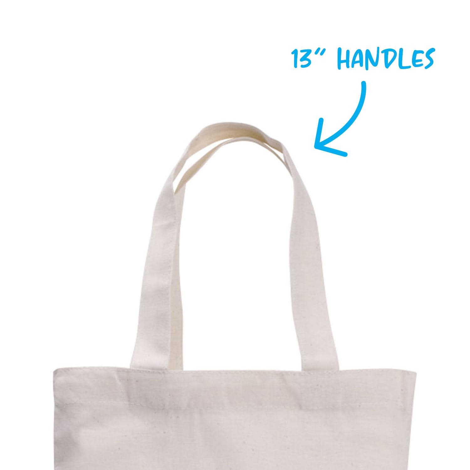 Good Value™ Natural Mini Economy Tote - Image 1