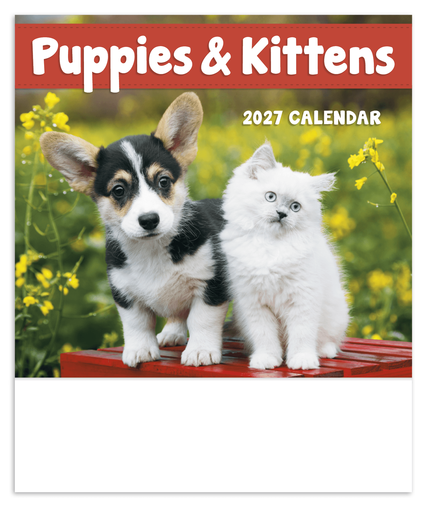 Good Value™ Puppies & Kittens - Mini Calendar - Image 1