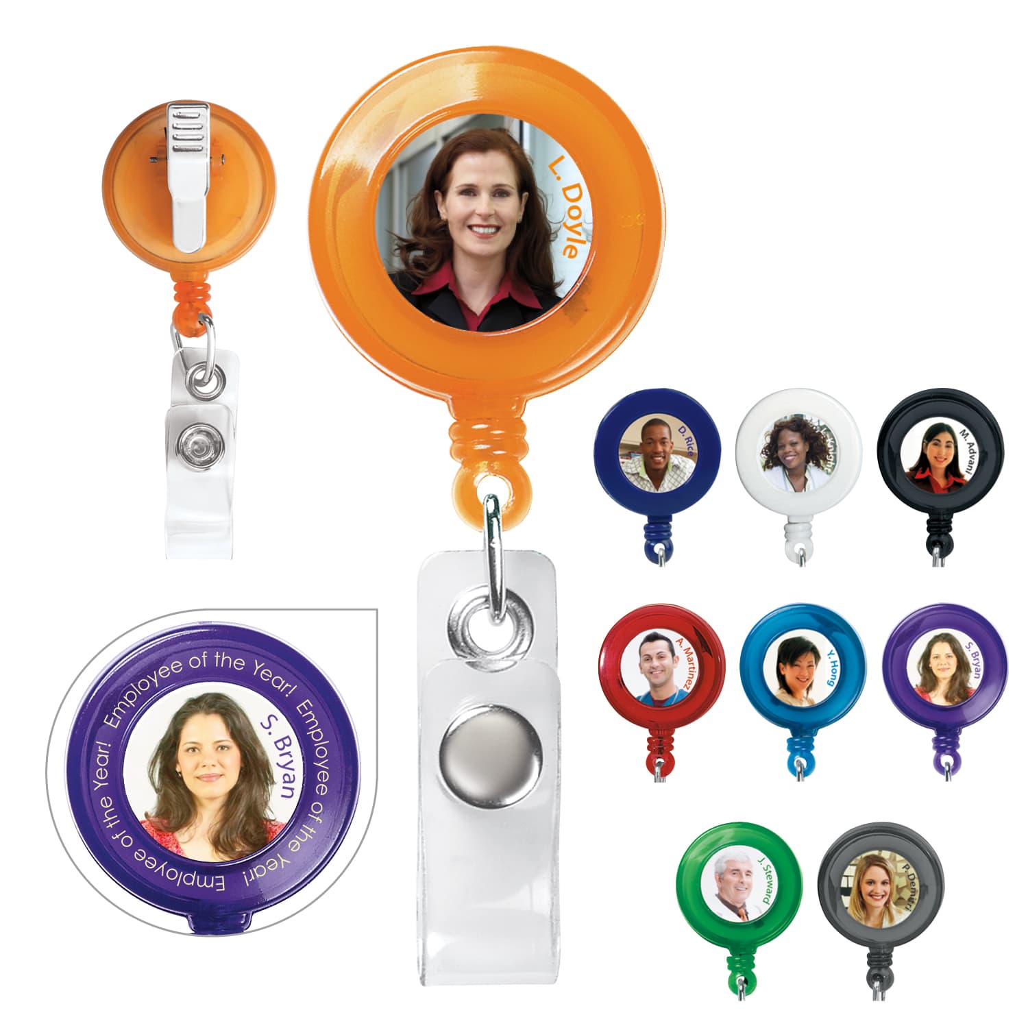 Good Value™ Retractable Badge Holder - Image 1