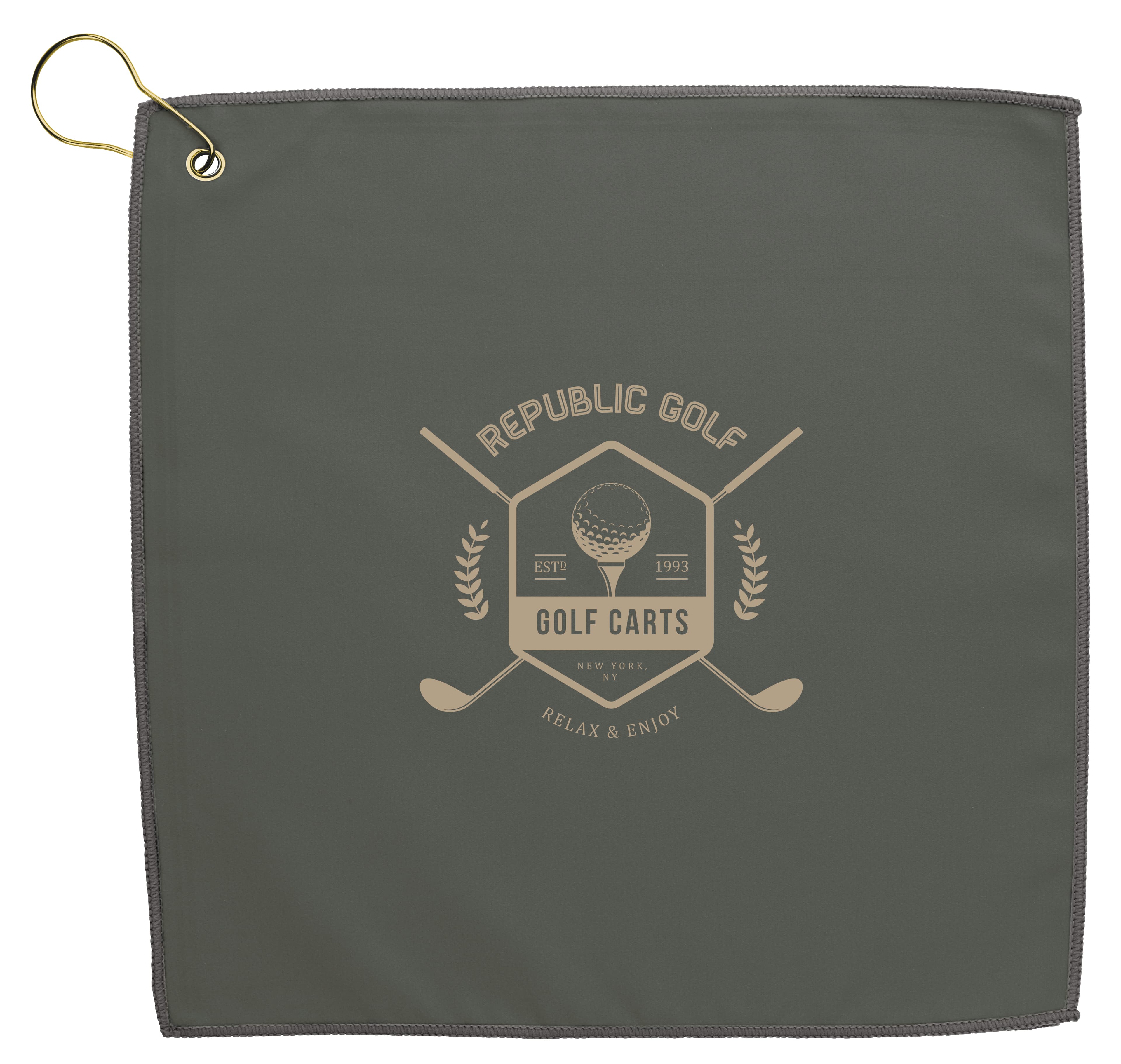 Good Value™ RPET Double Layer Golf Towel