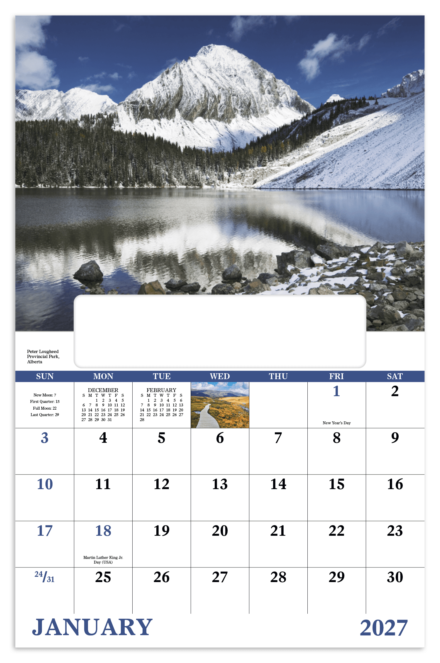 Good Value™ Scenic Canada - Window Calendar - Image 1