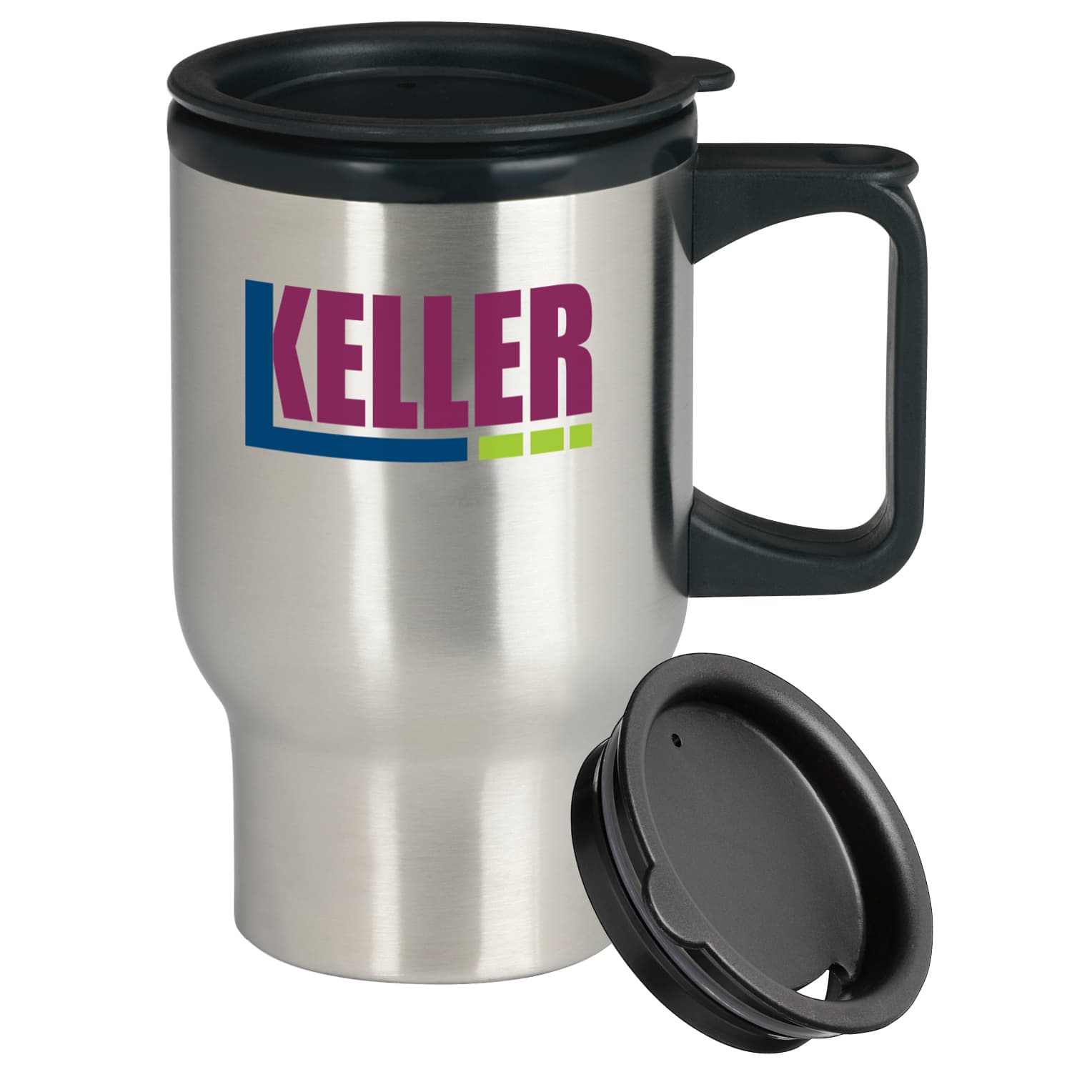 Good Value™ Stainless Steel Trip Mug - 17 oz. - Image 1