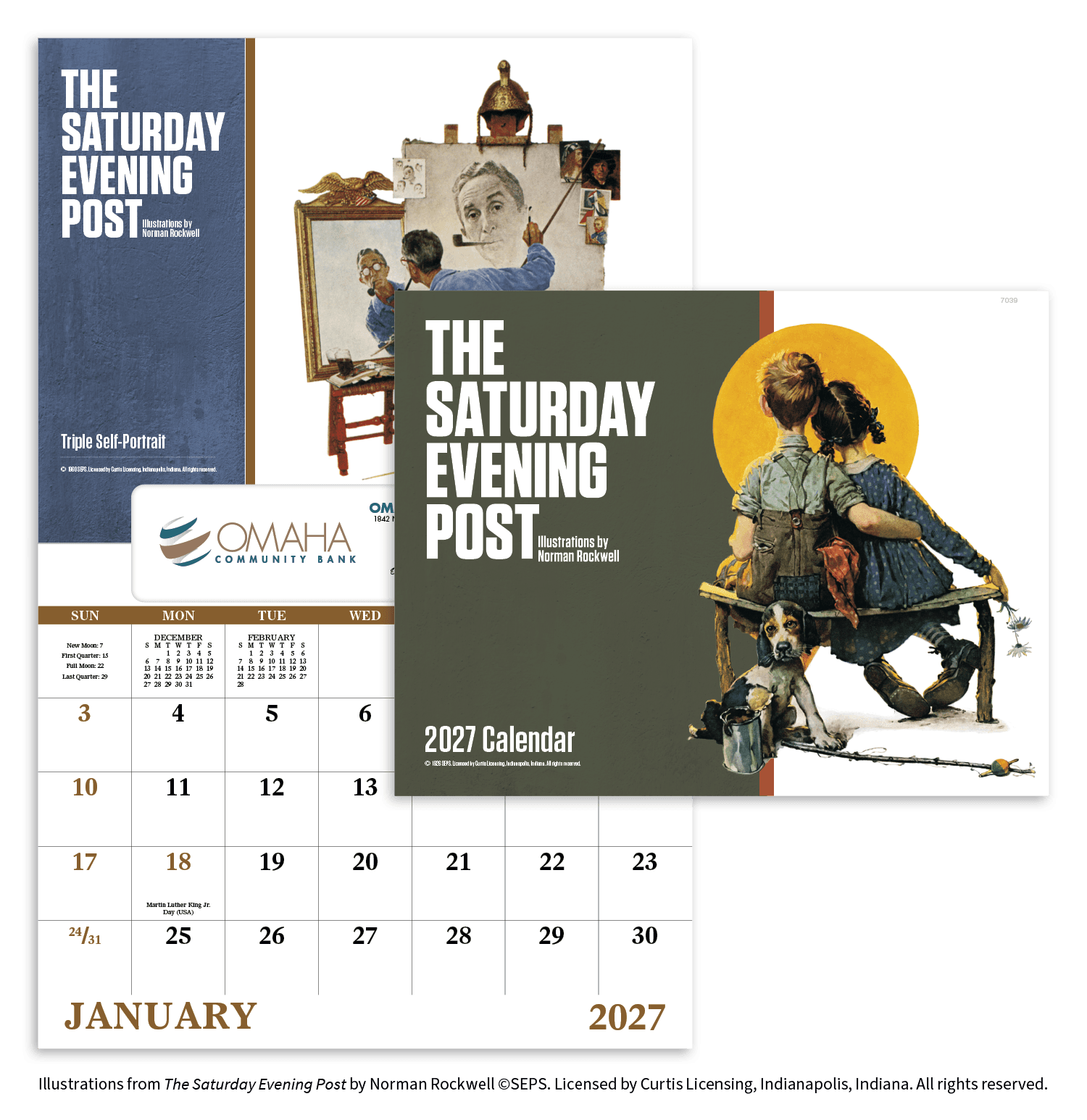 Good Value™ The Saturday Evening Post - Window Calendar - Image 1