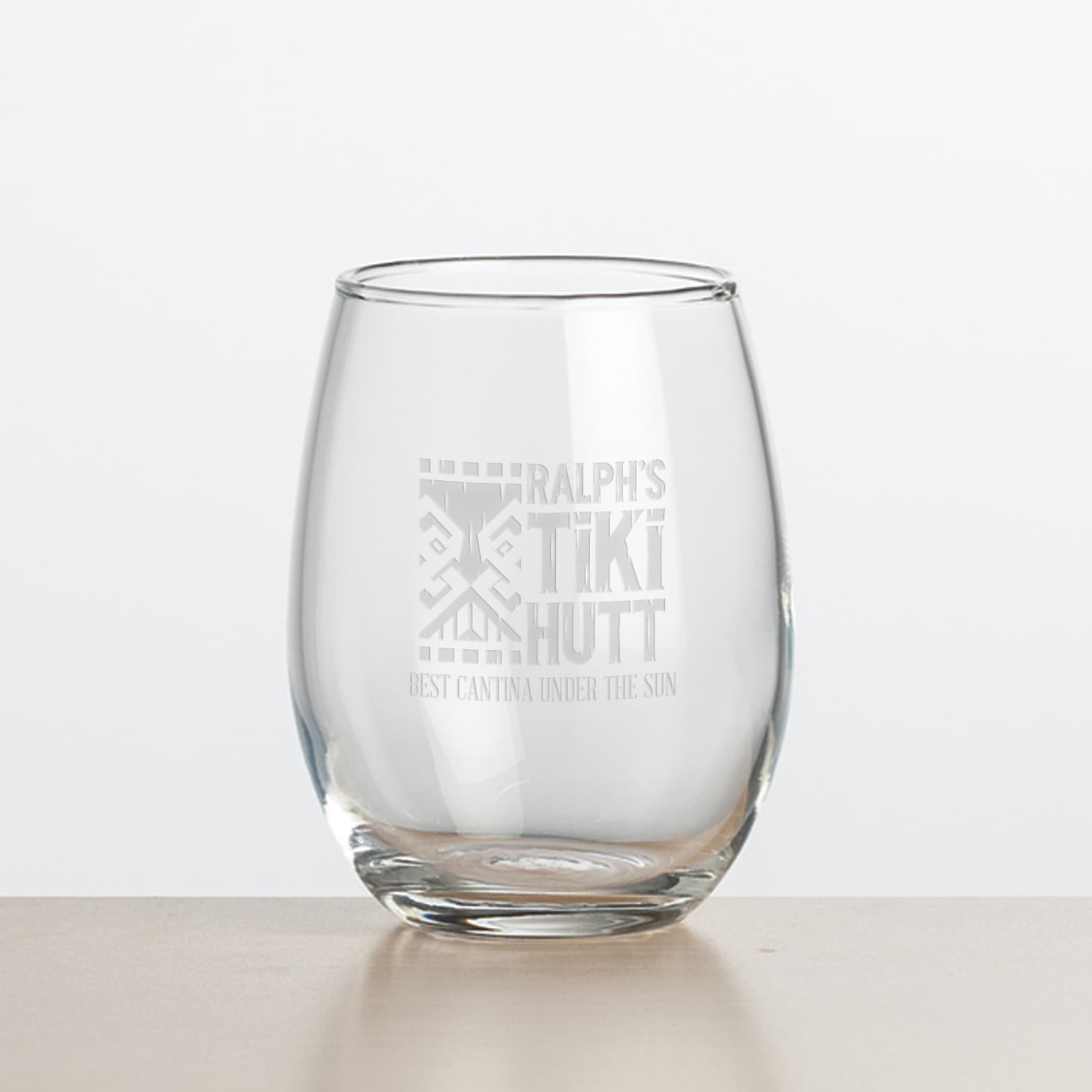 Harvey Stemless Wine Glass - 9 oz. - Image 1
